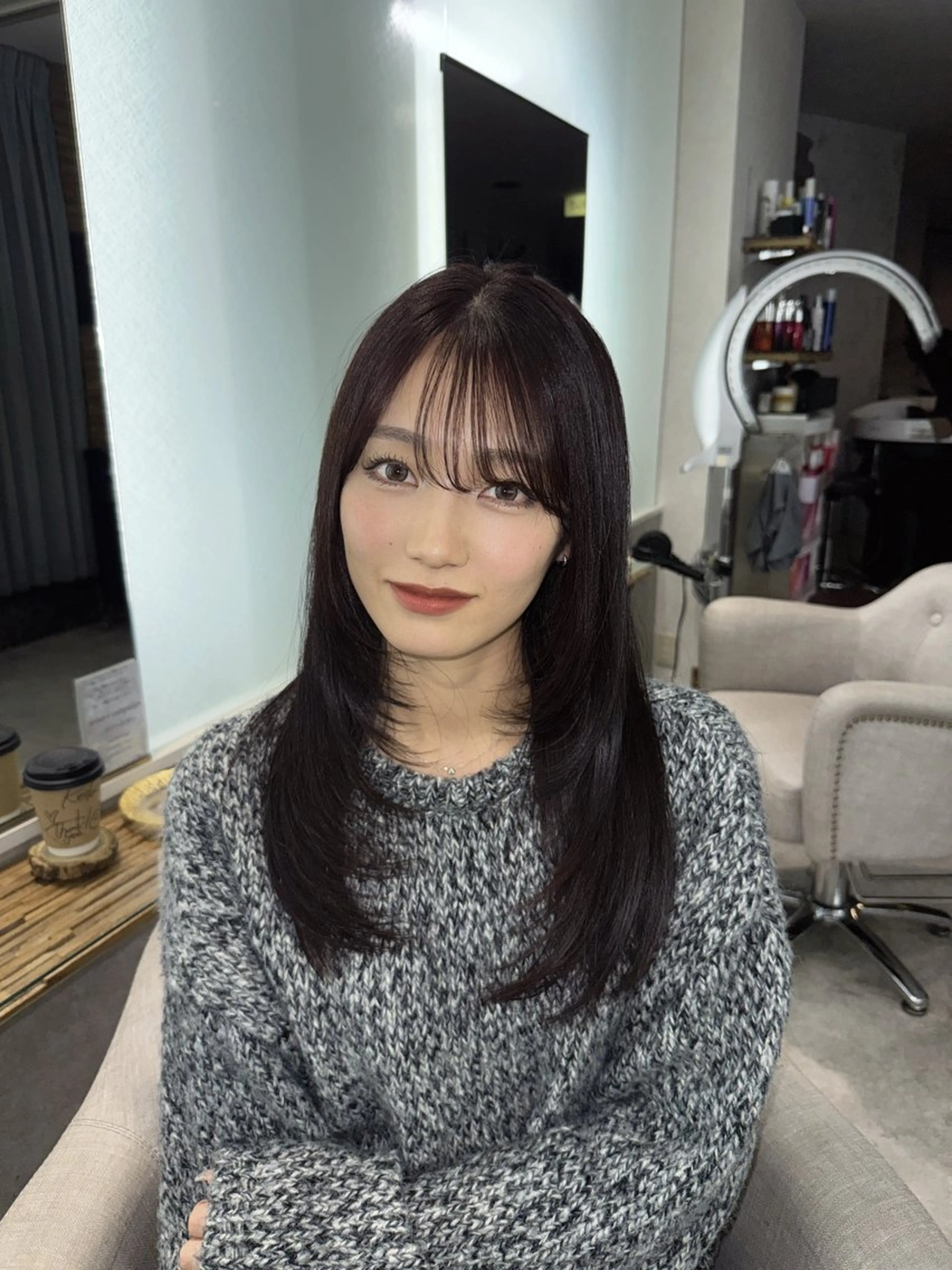 ロング カラー 🌟anri🌟 🩶カラーモデル🩶のヘアスタイル