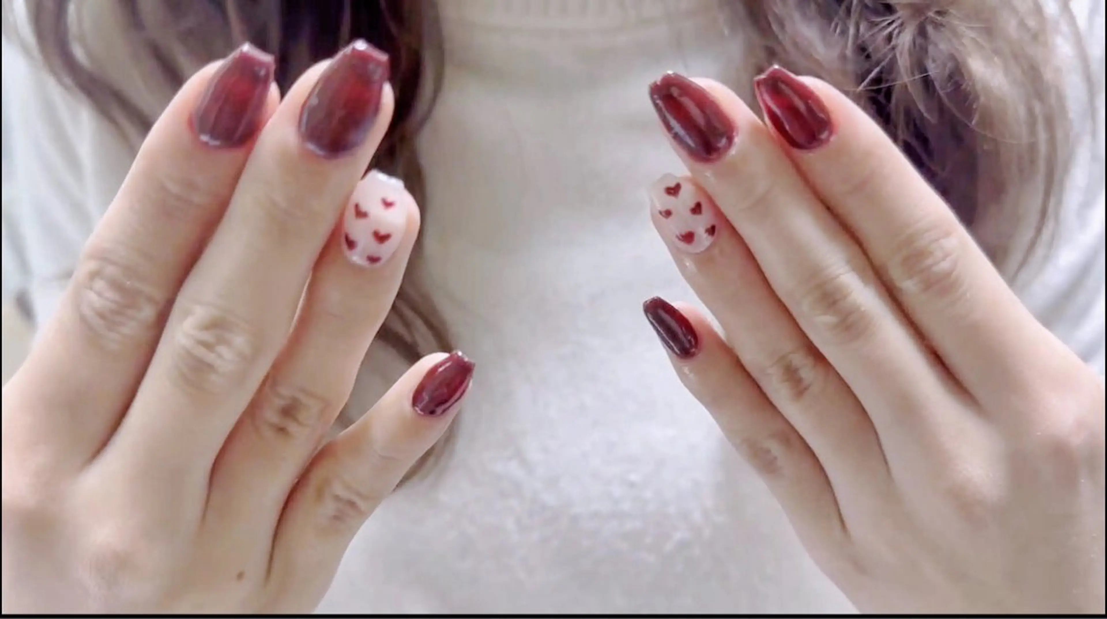 ネイル ハンドネイル 🦋y y Nail 🤍のネイルデザイン