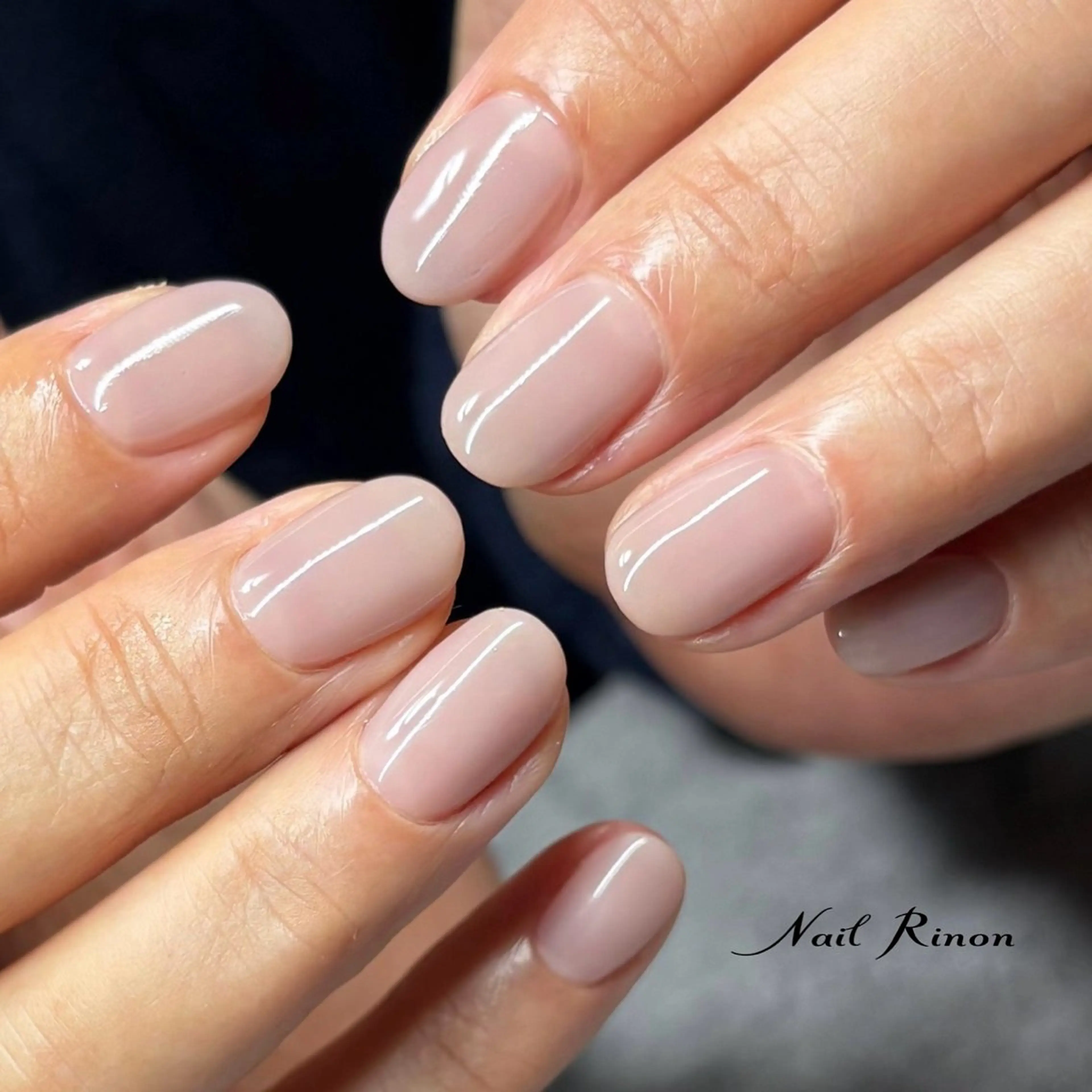 ネイル ワンカラーネイル ハンドネイル Nail Rinonのネイルデザイン