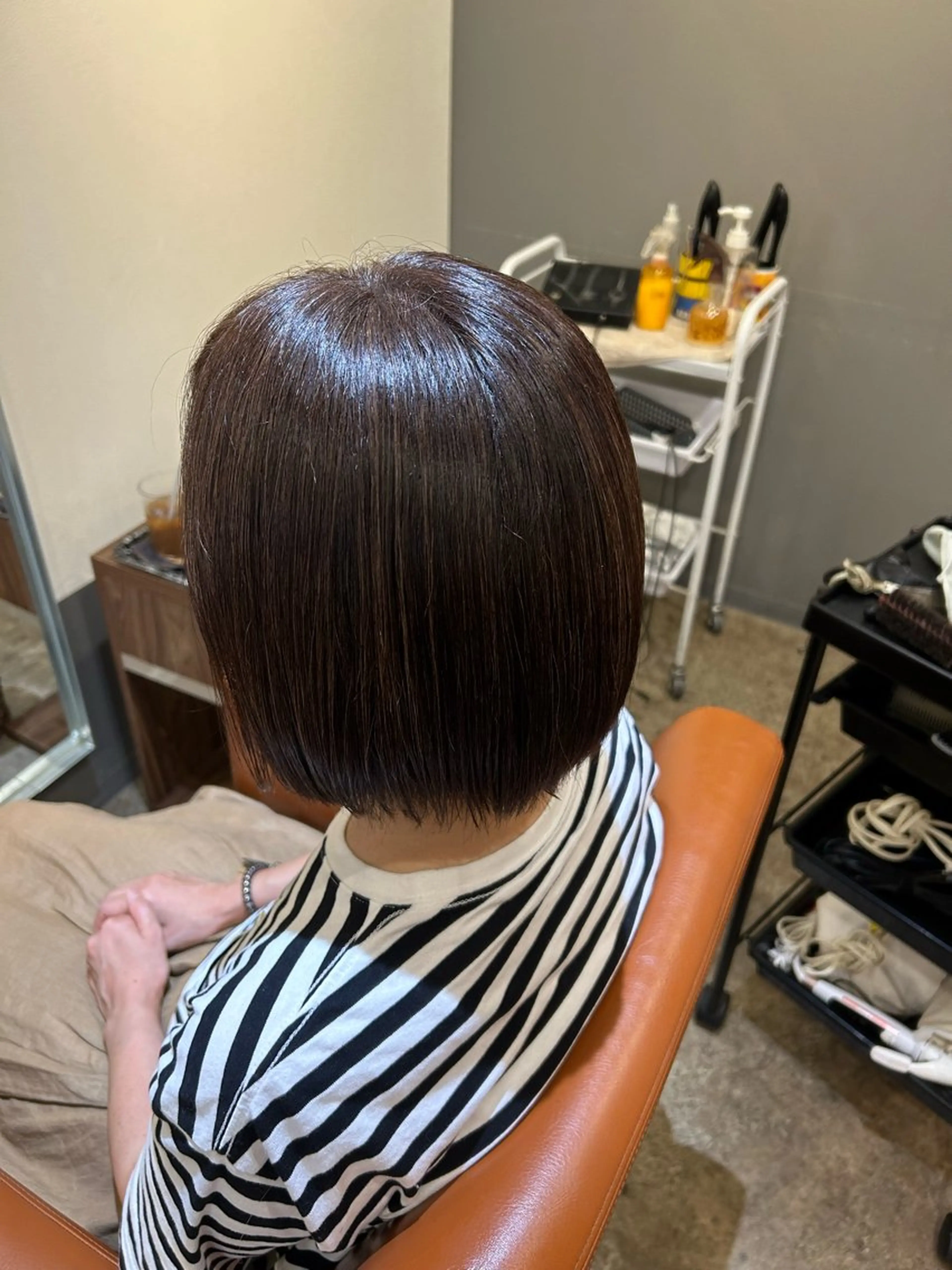 ミディアム カラー HashTAG miyuのヘアスタイル