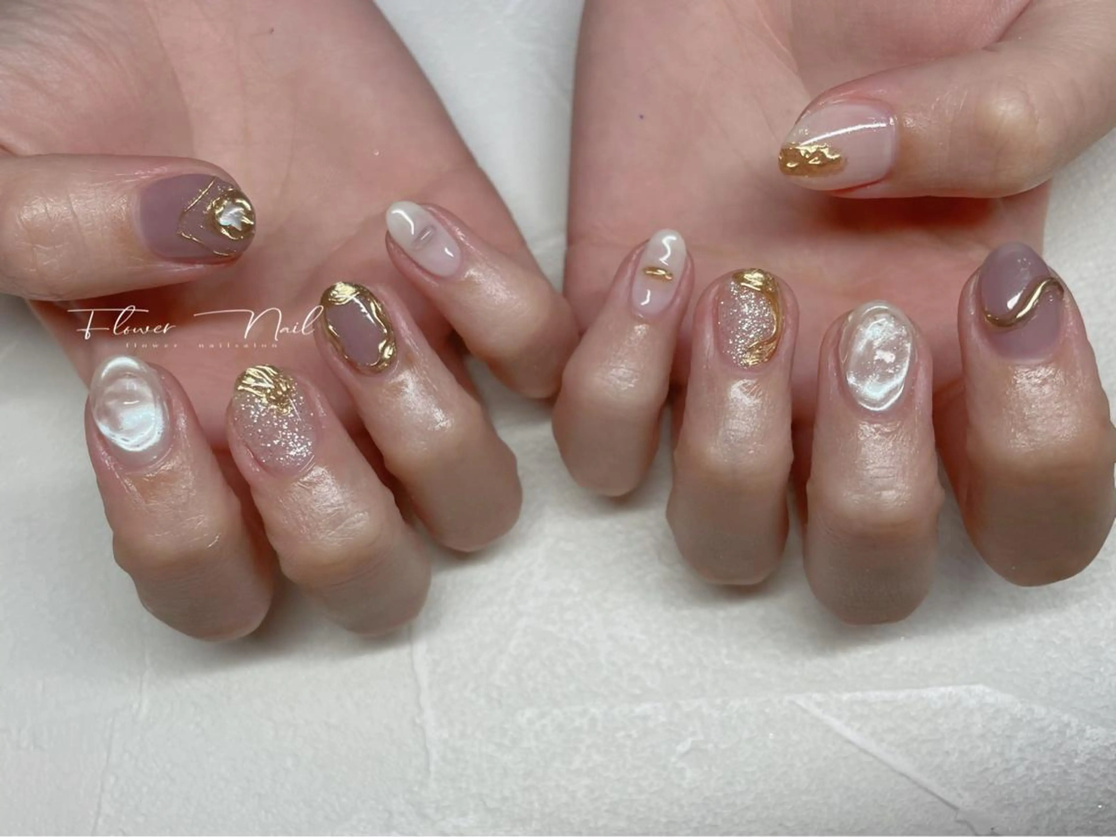 ネイル Flower nailsalon 2号店所属・U M. nailのネイルデザイン