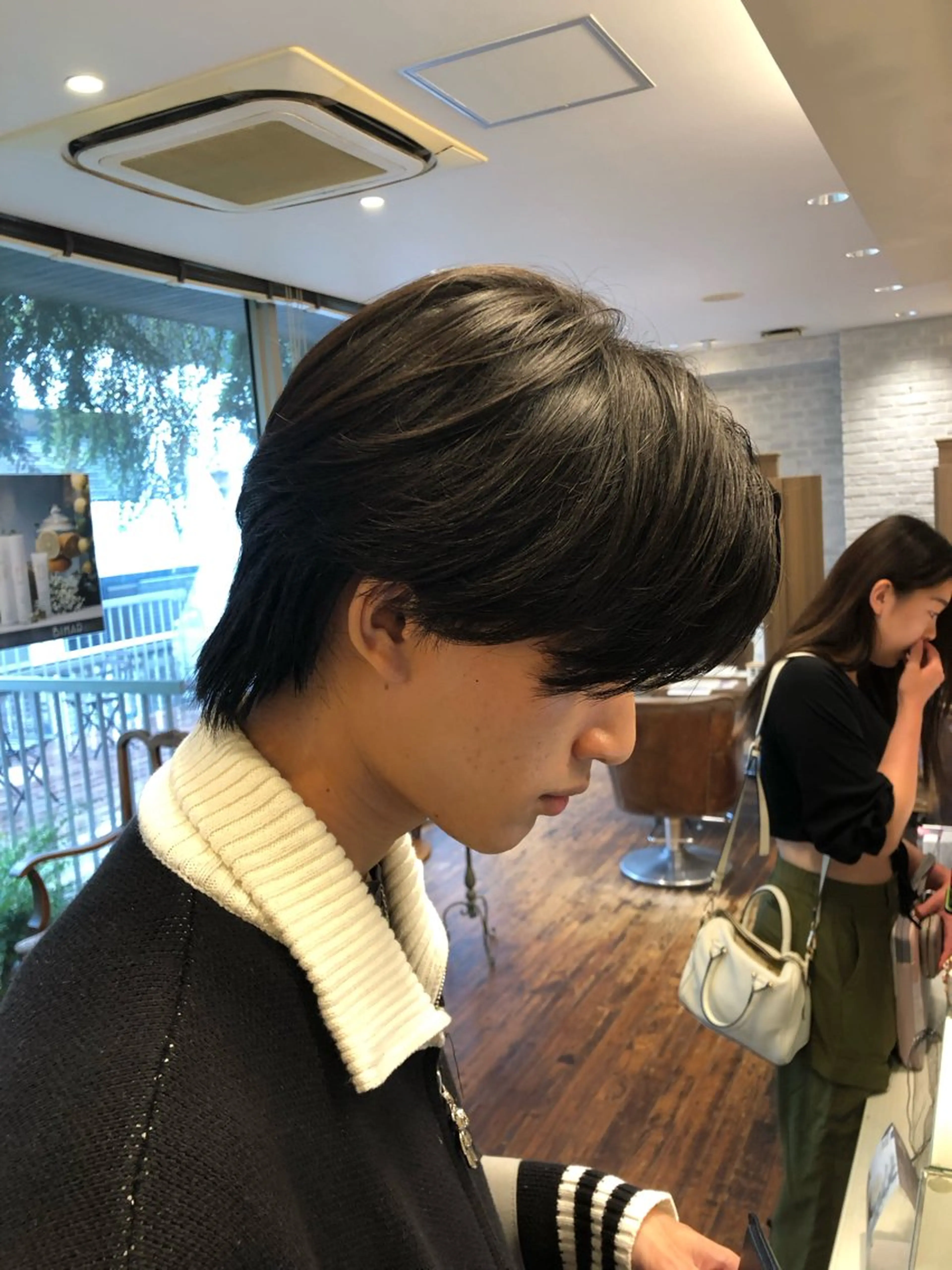 メンズカット×カルマパーマの写真