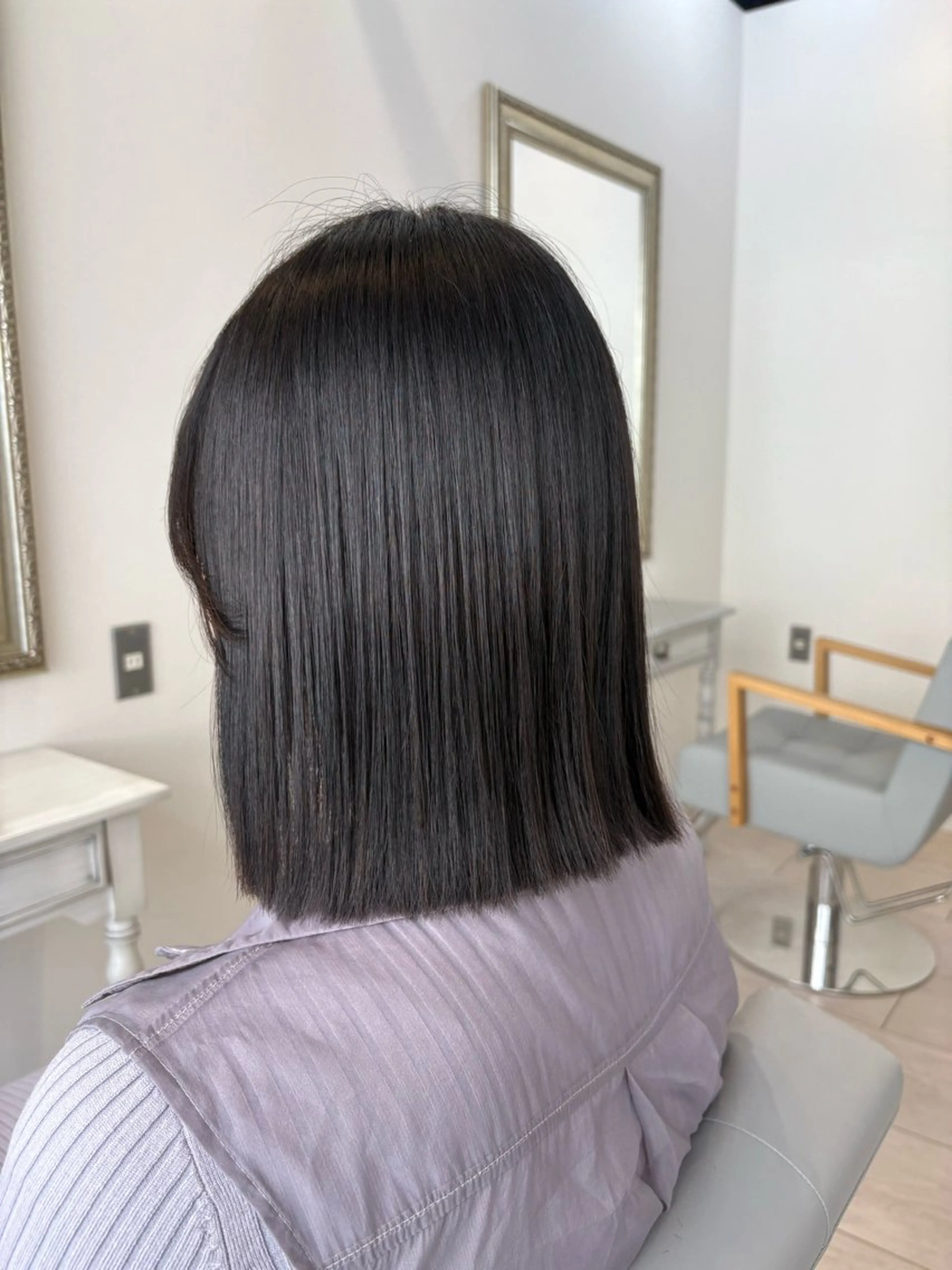 ミディアム アベ ミスズのヘアスタイル
