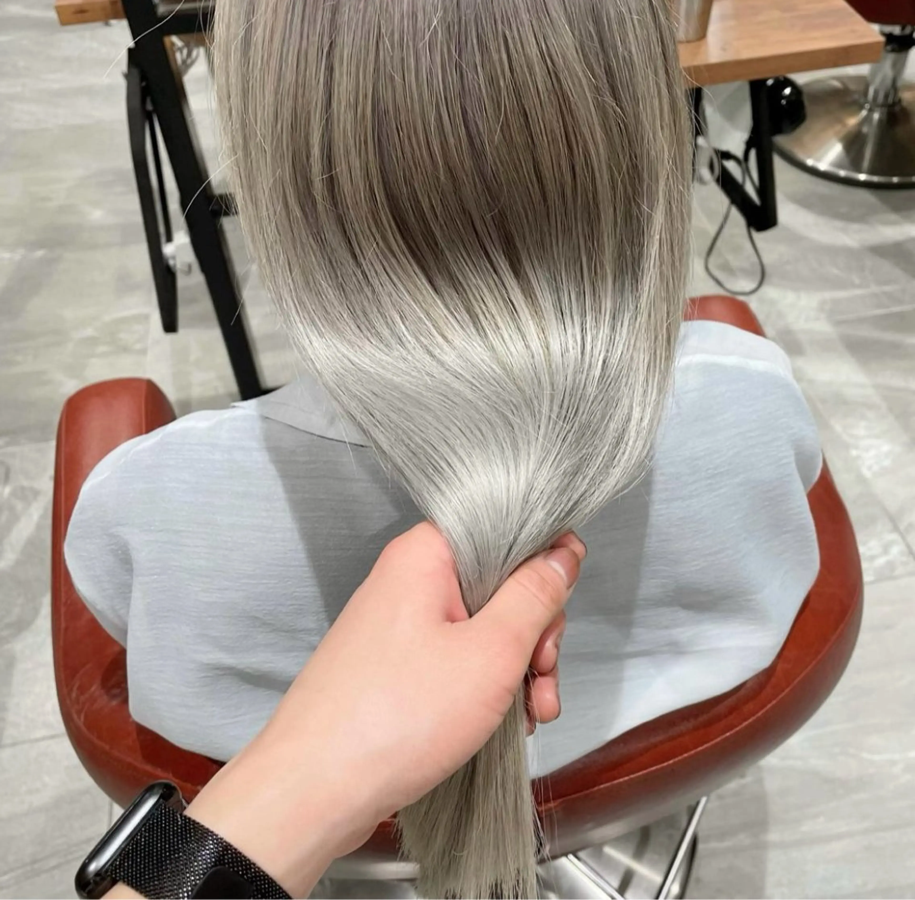 ロング カラー 上福大翔 【美髪縮毛矯正】のヘアスタイル