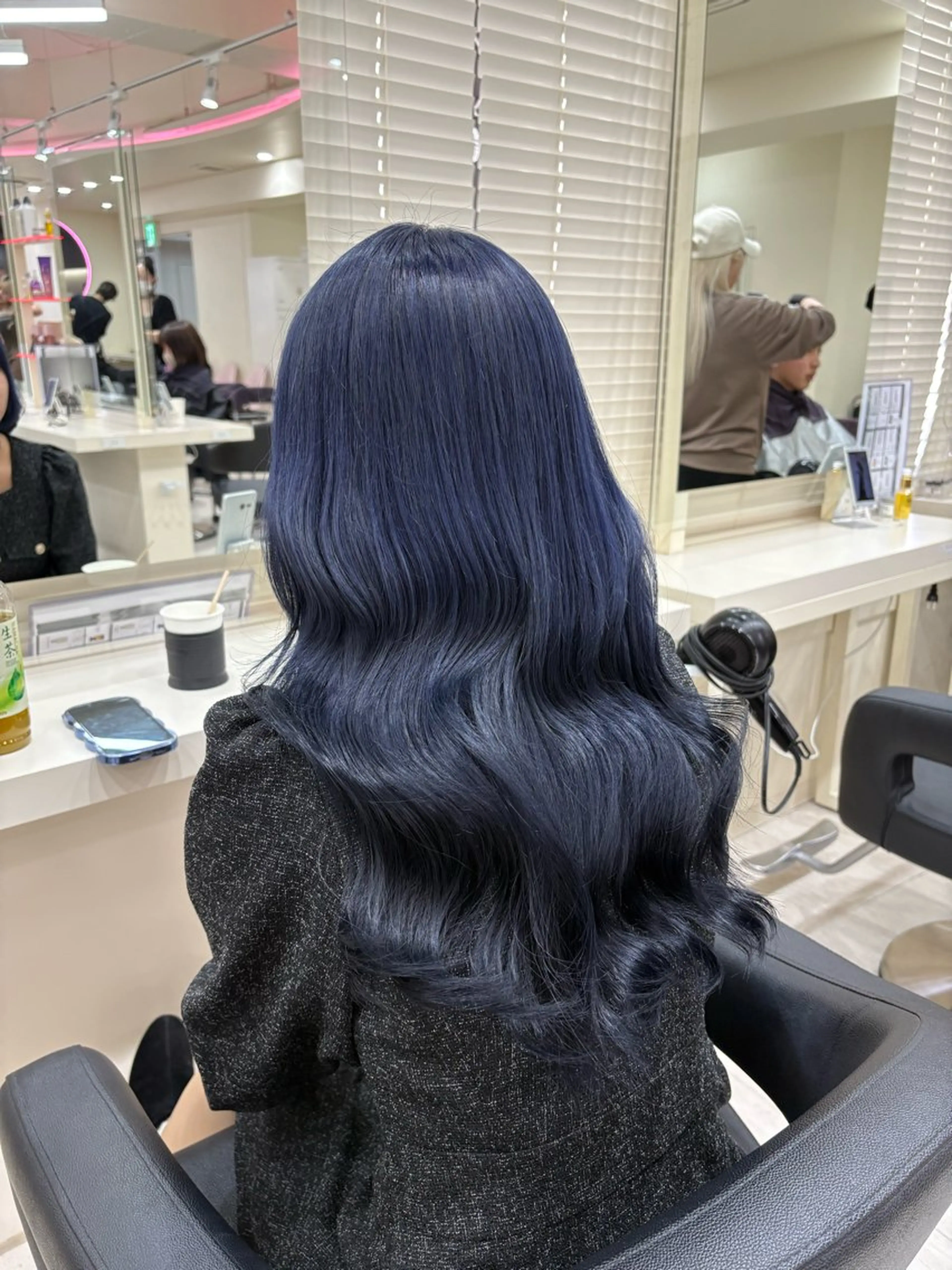 ミディアム カラー ヘアアレンジ ヘアカラー 💟RINNA 艶カラー💟のヘアスタイル