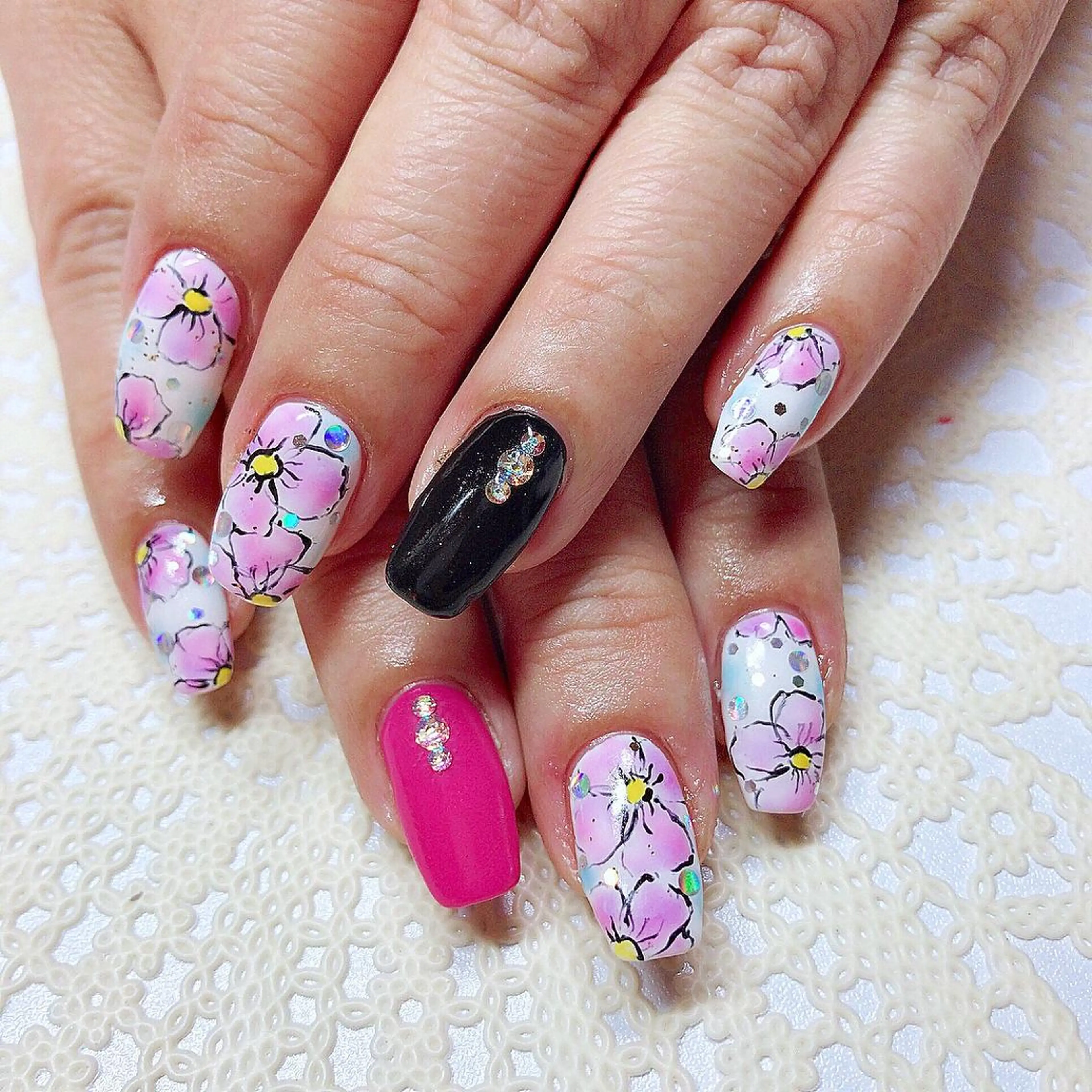 ネイル 春ネイル ハンドネイル S Nailのネイルデザイン