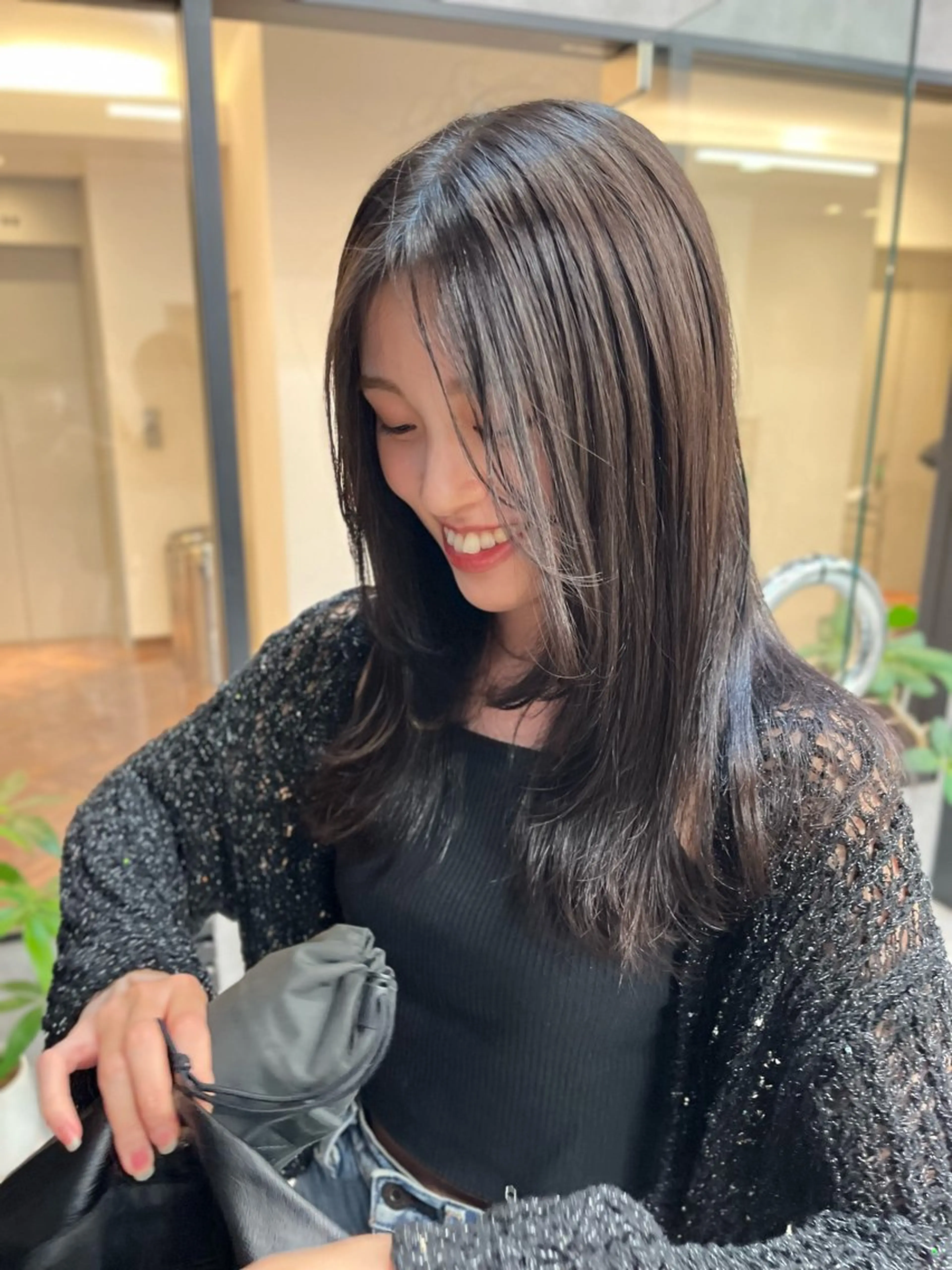 ロング レイヤーカット 🎀 Dico 🎀 MAKIのヘアスタイル