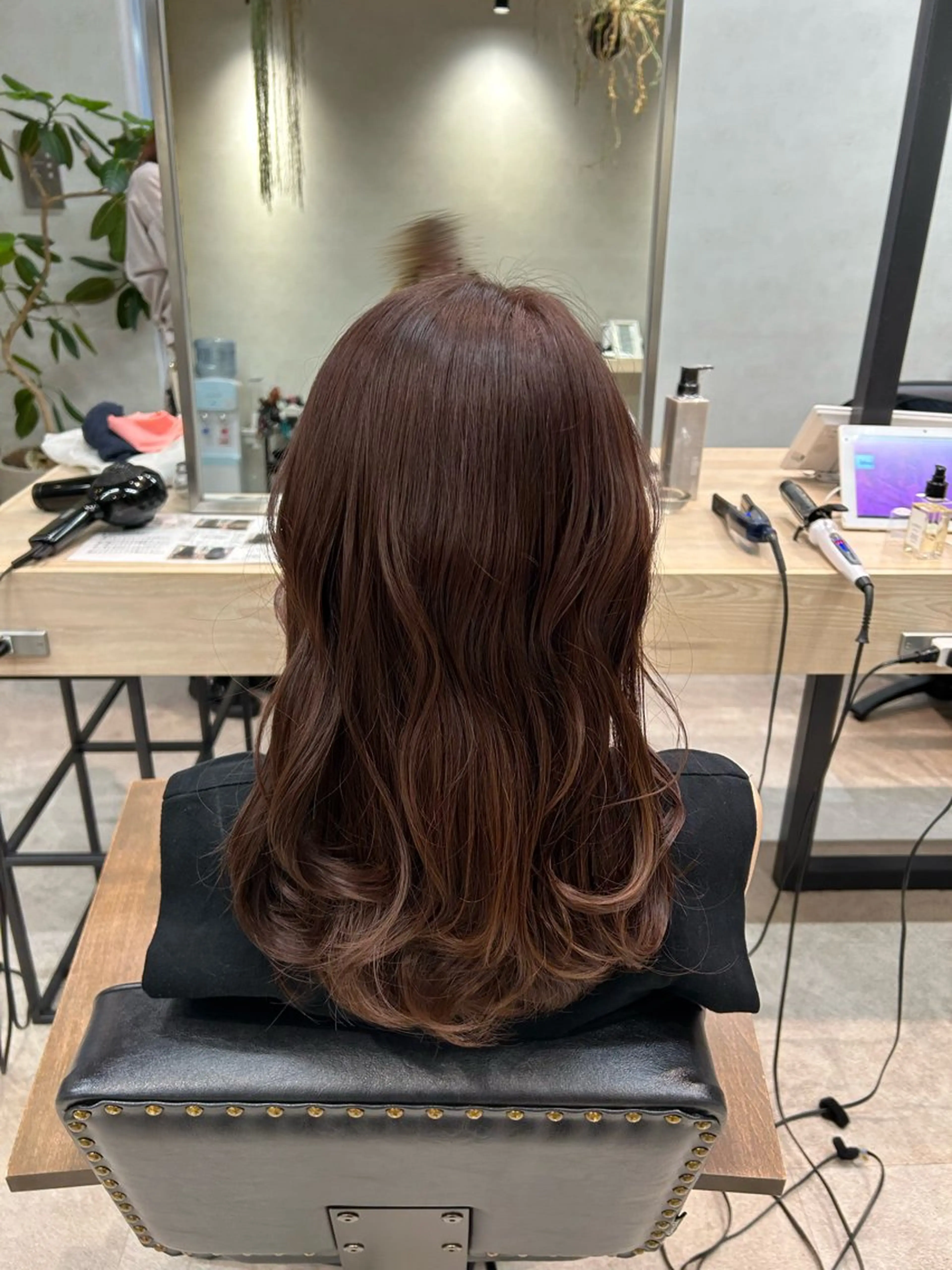 ロング rio￤ブラウン￤暗 髪￤縮毛矯正🌙のヘアスタイル