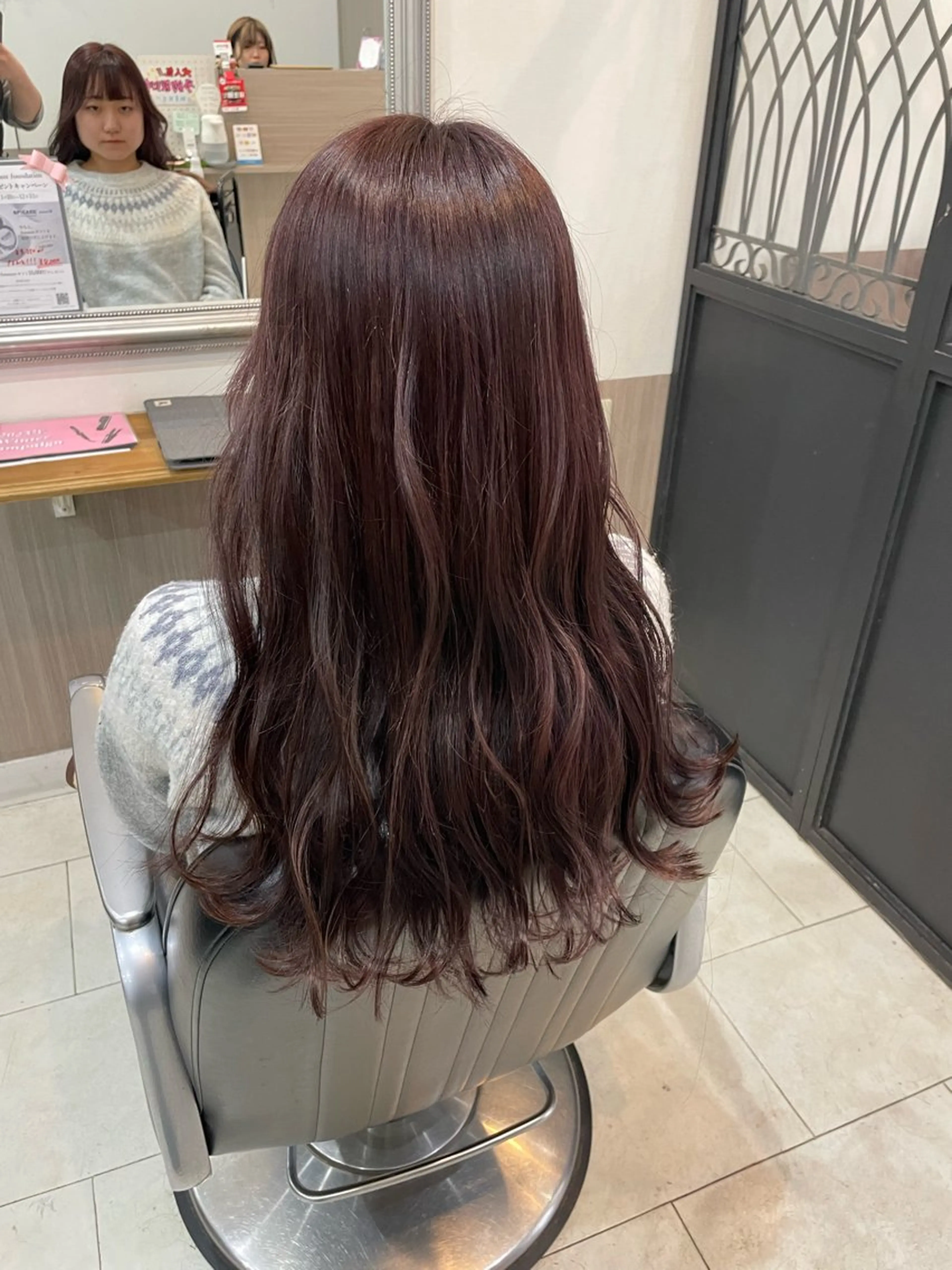 カラー ヘアカラー 艶髪🥣透明感カラー 🫧前田奈津実のヘアスタイル