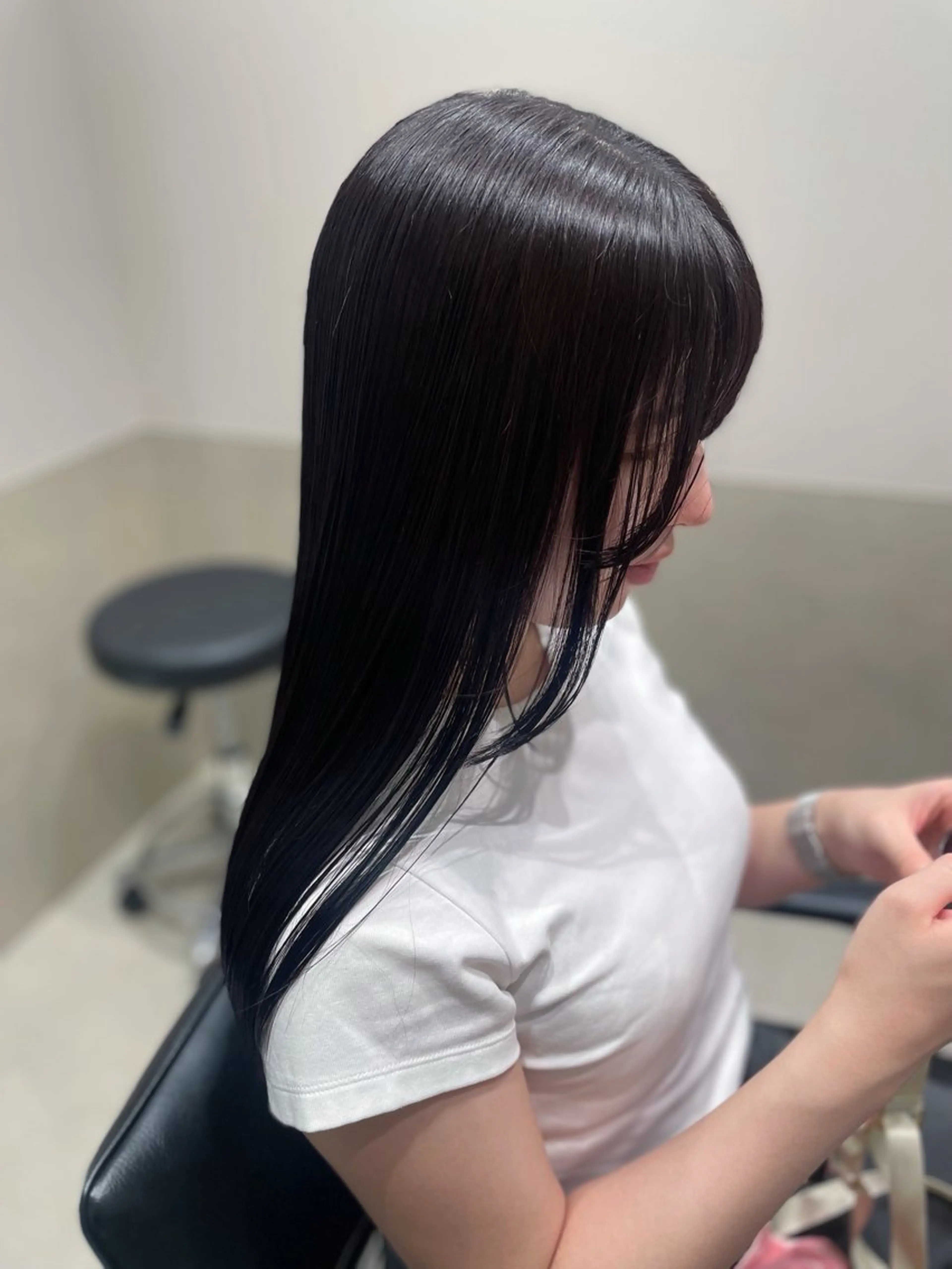 ☆*:.｡.初回限定.｡.:*☆【前髪縮毛矯正+カット+ケアカラー+HITA 5step treatment】の写真