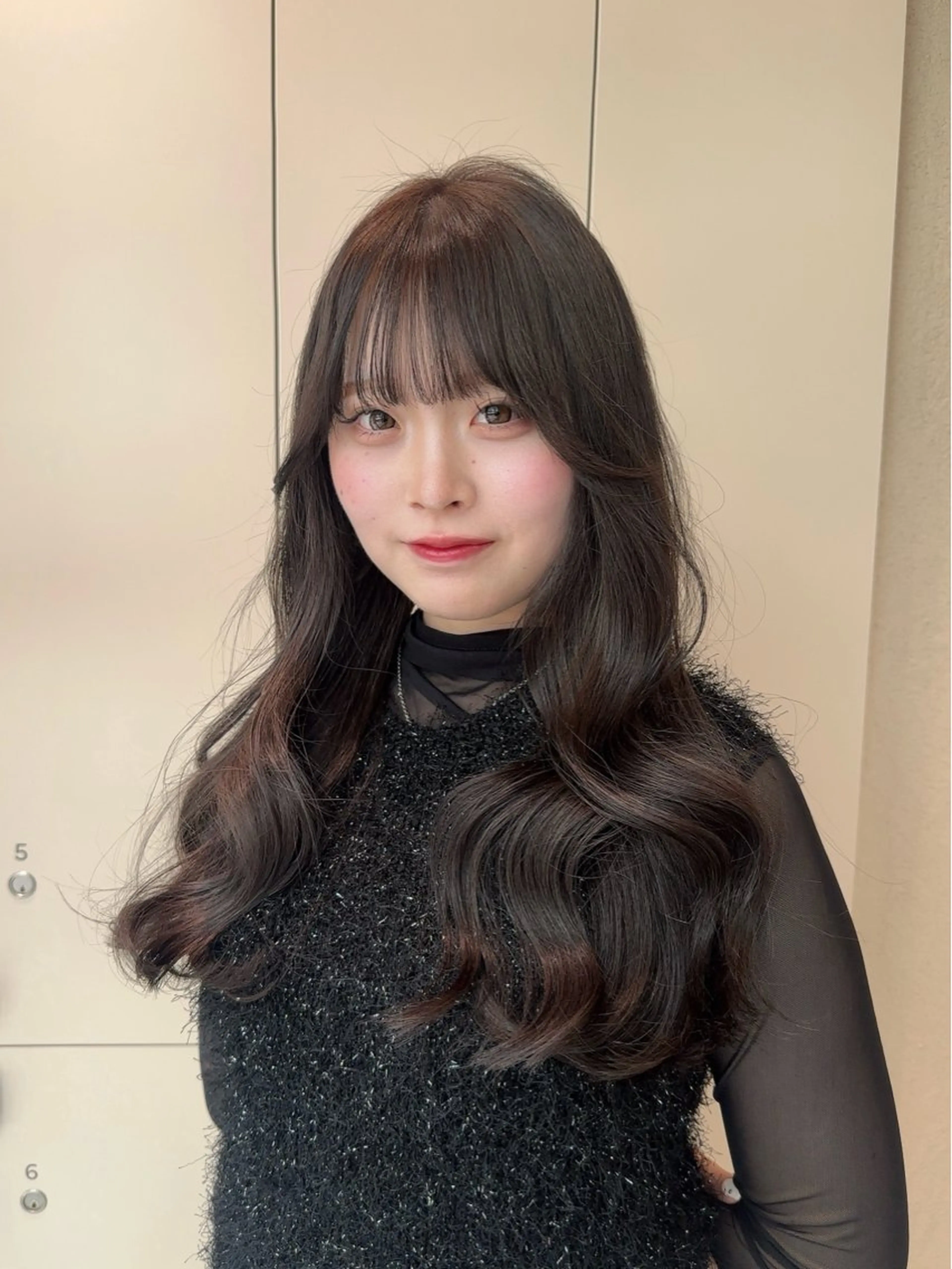 ロング カラー カット ヘアカラー トリートメント Toiro所属・🤎小顔レイヤー /ベージュ🤎友香のヘアスタイル