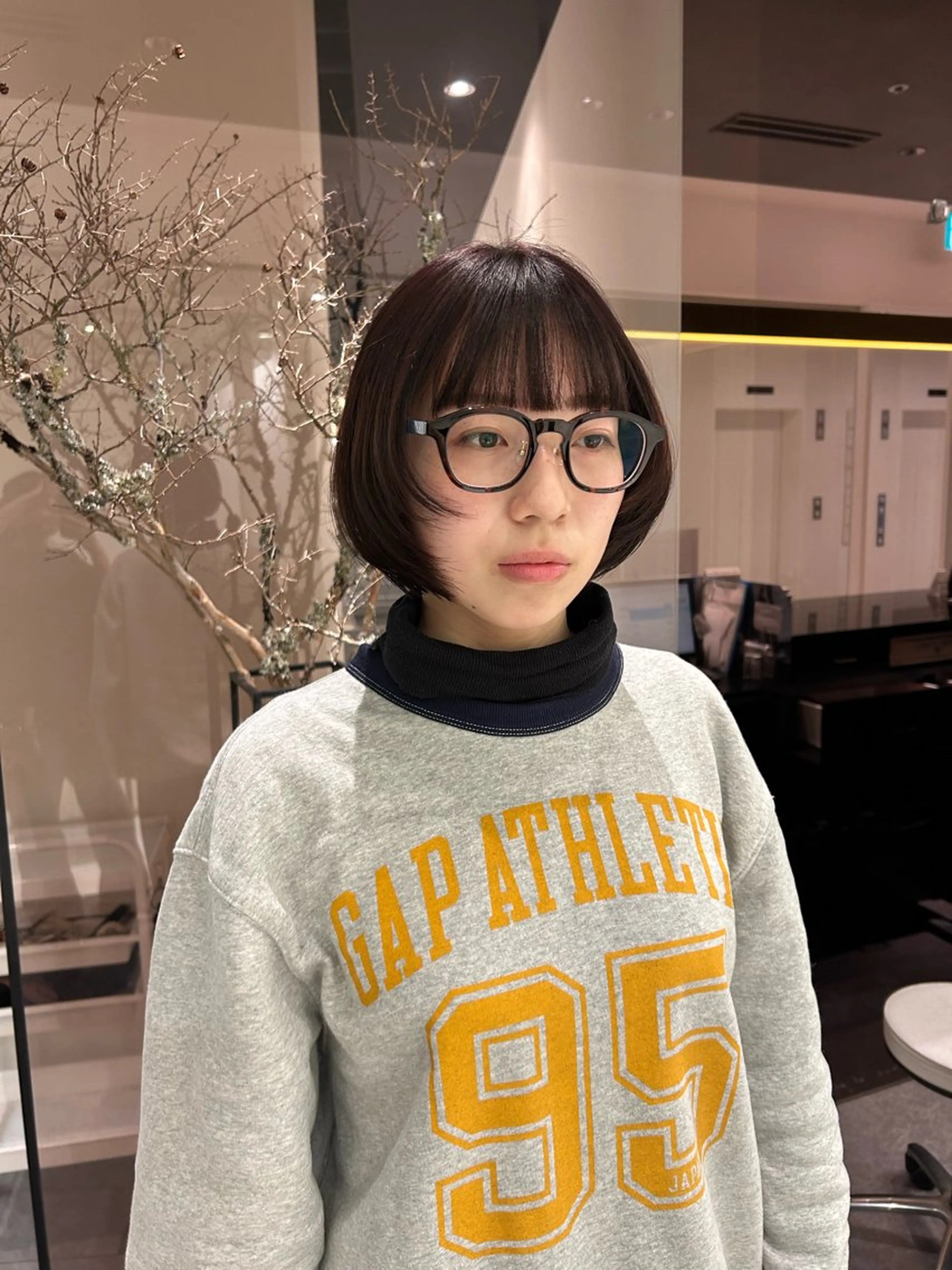 ショート 中原 優美のヘアスタイル