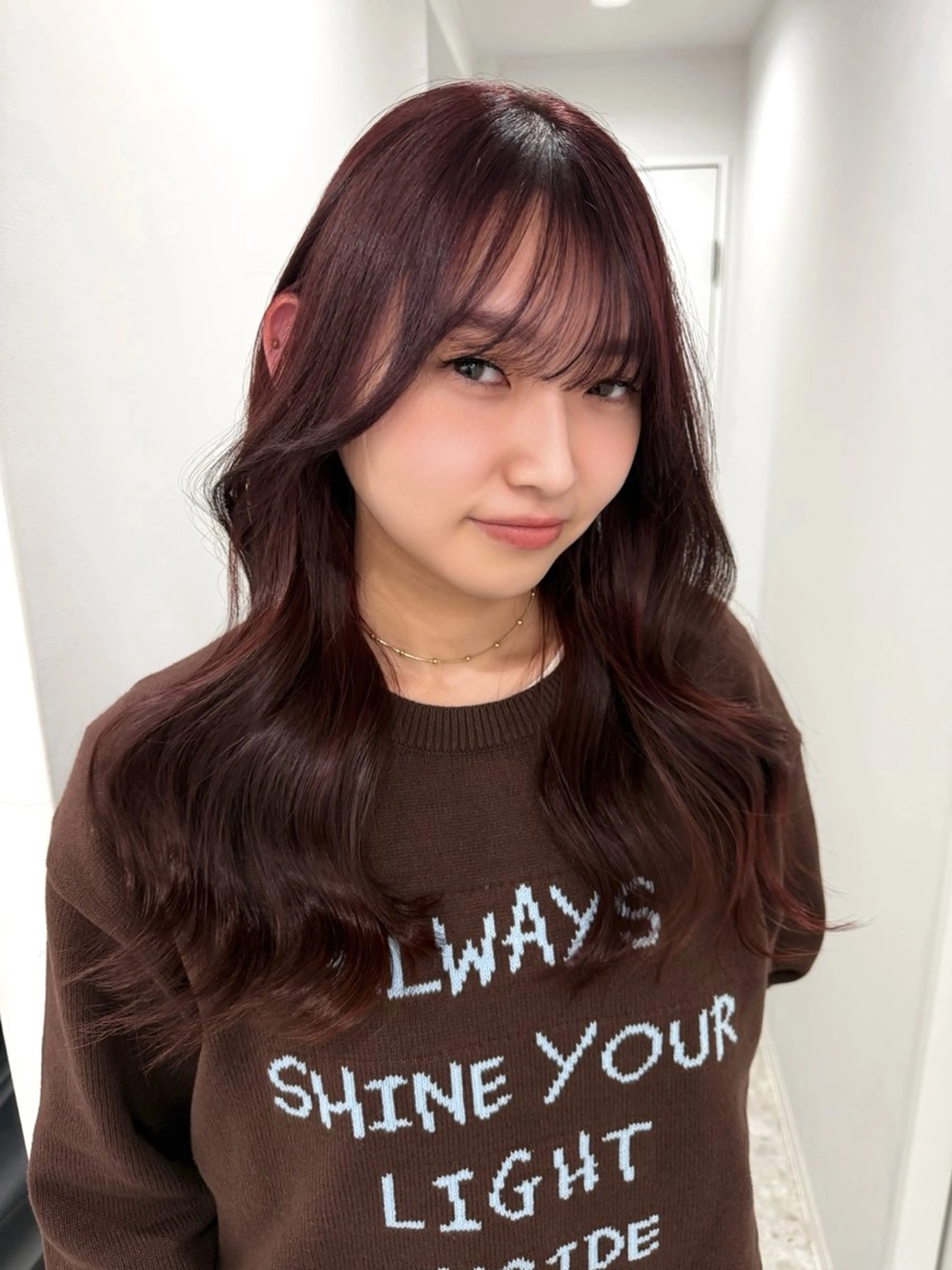 ロング カラー 大阪梅田/ イマムラミヅキのヘアスタイル