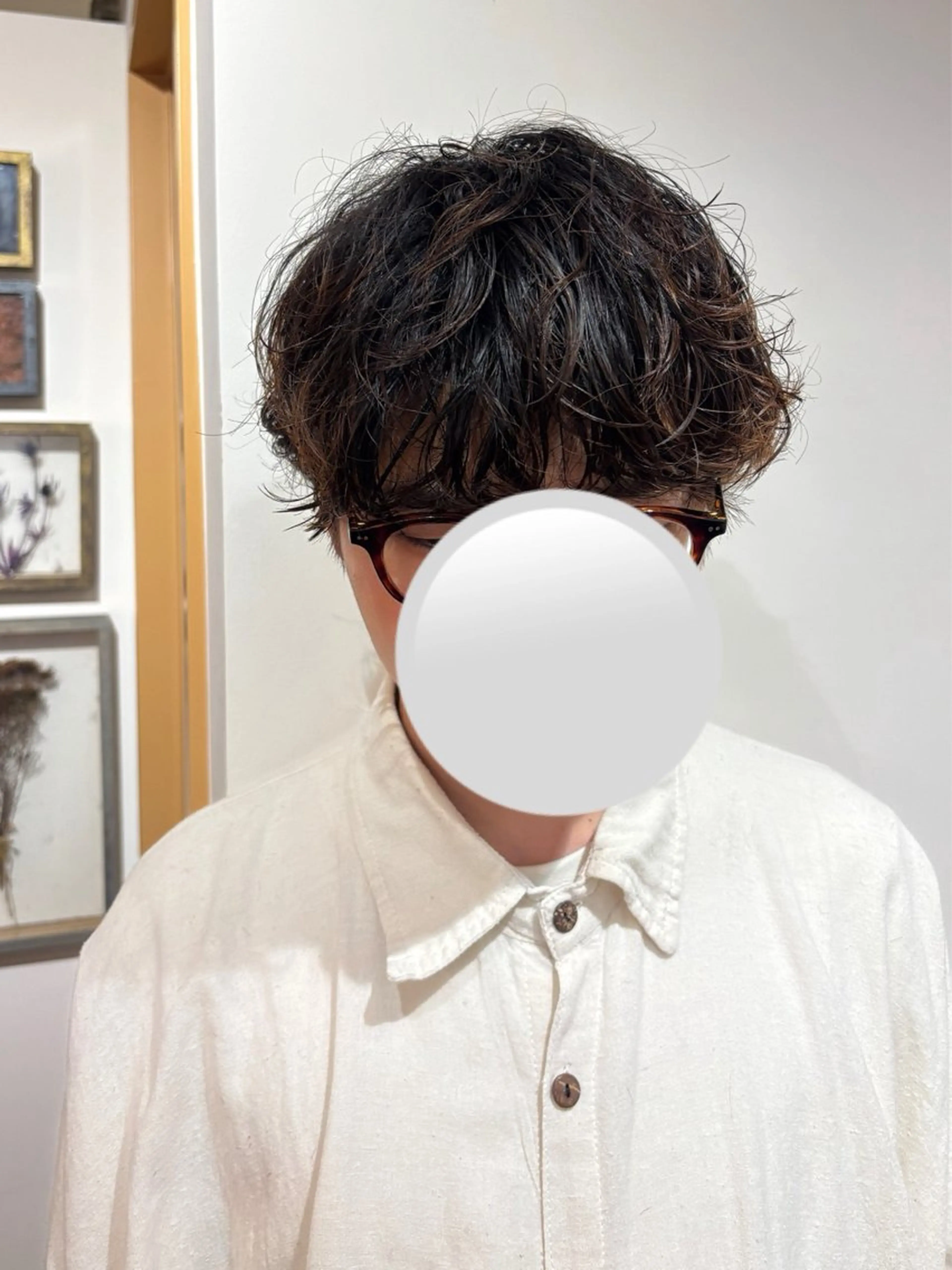 ショート くせ毛 パーマ パーマ/ボブ/レイ ヤー💫SUZUKAのヘアスタイル