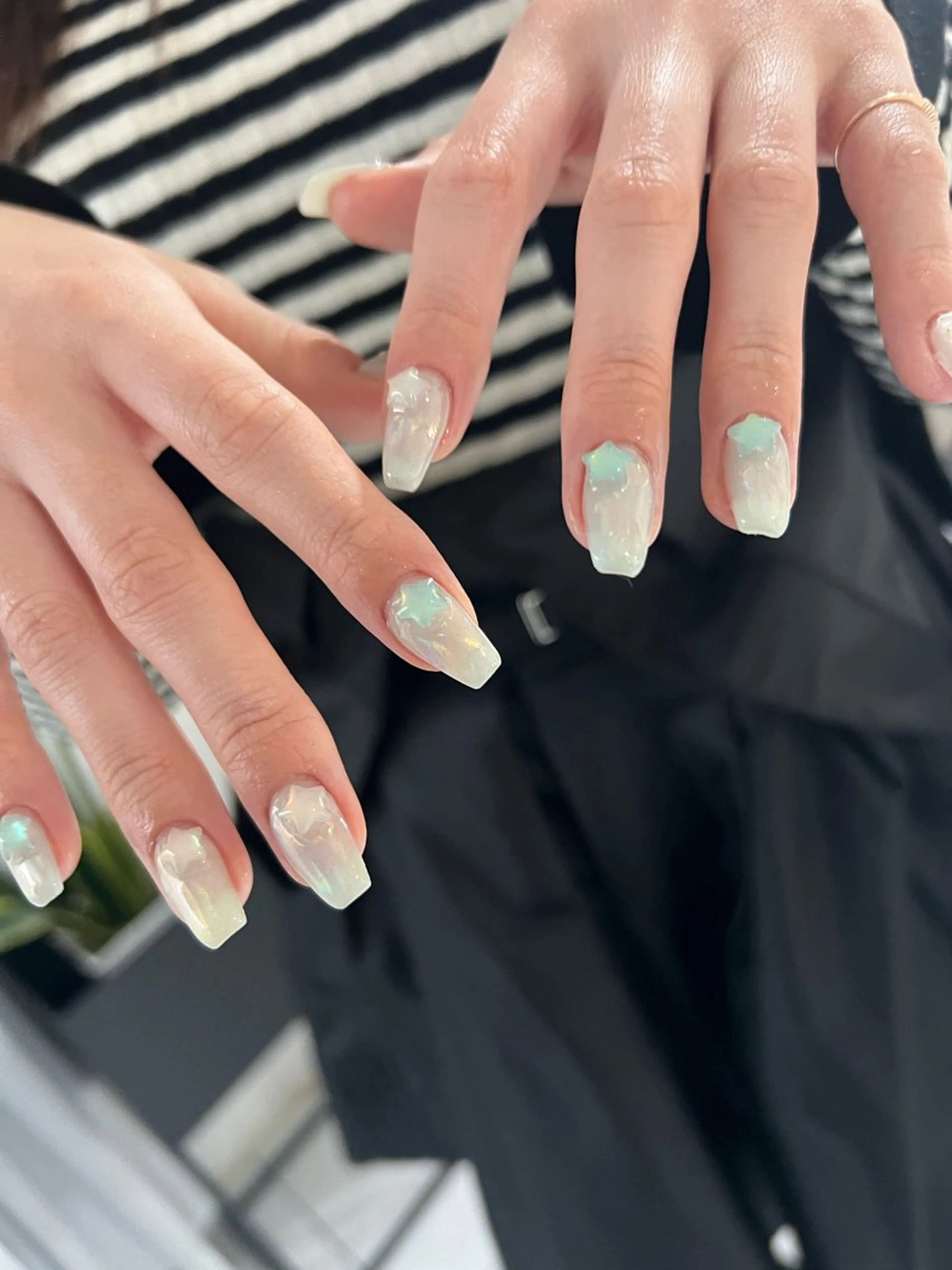 ネイル 持ち込み ニュアンスネイル Charme. NOBUKOのネイルデザイン