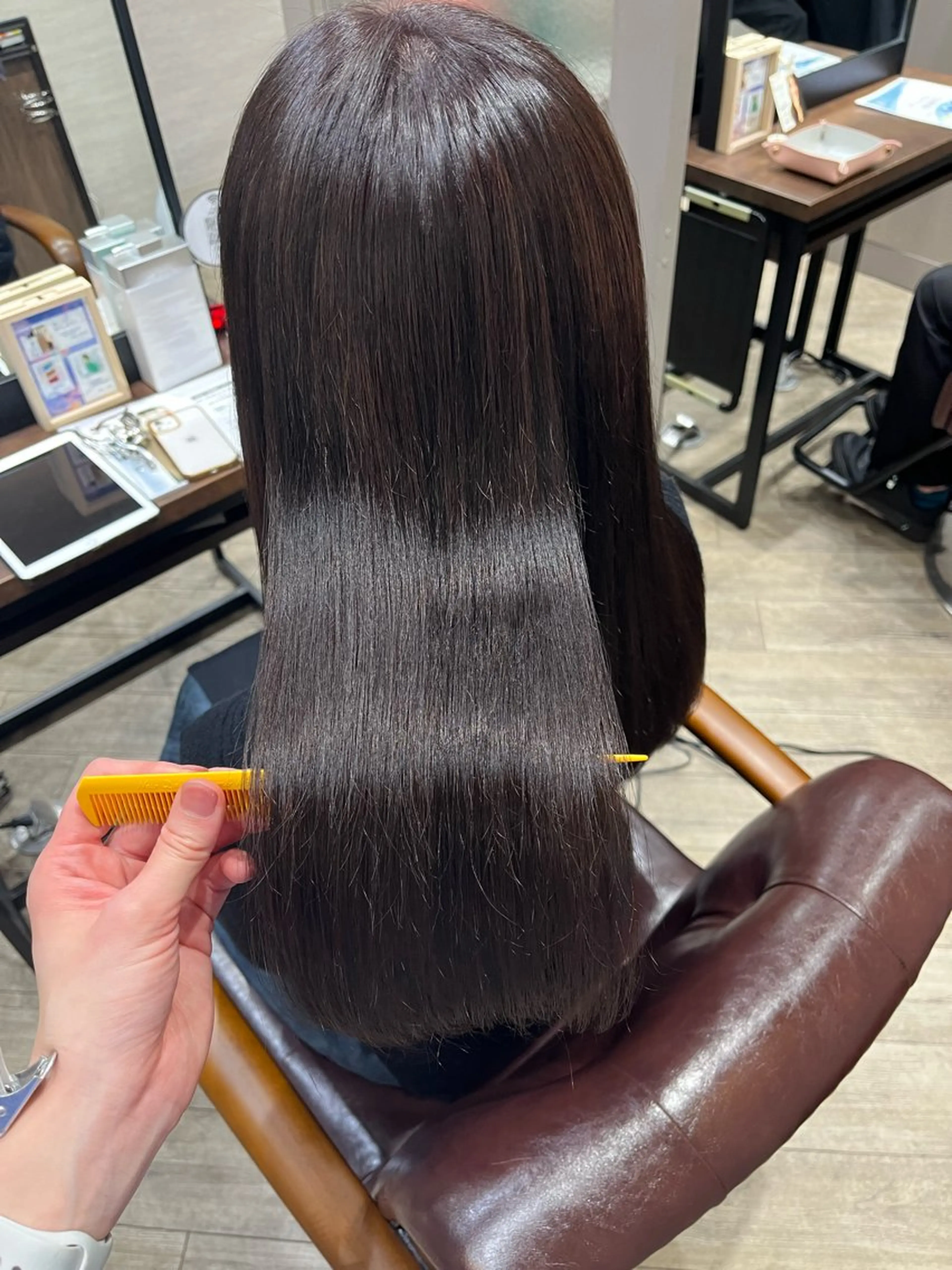 ロング カラー ブラウンカラー ラベンダーカラー ピンクカラー ピンクラベンダー ピンクラベンダーブラウン カット ヘアカラー トリートメント 🫧ぷる艶カラー🫧 Yuubi🦩のヘアスタイル