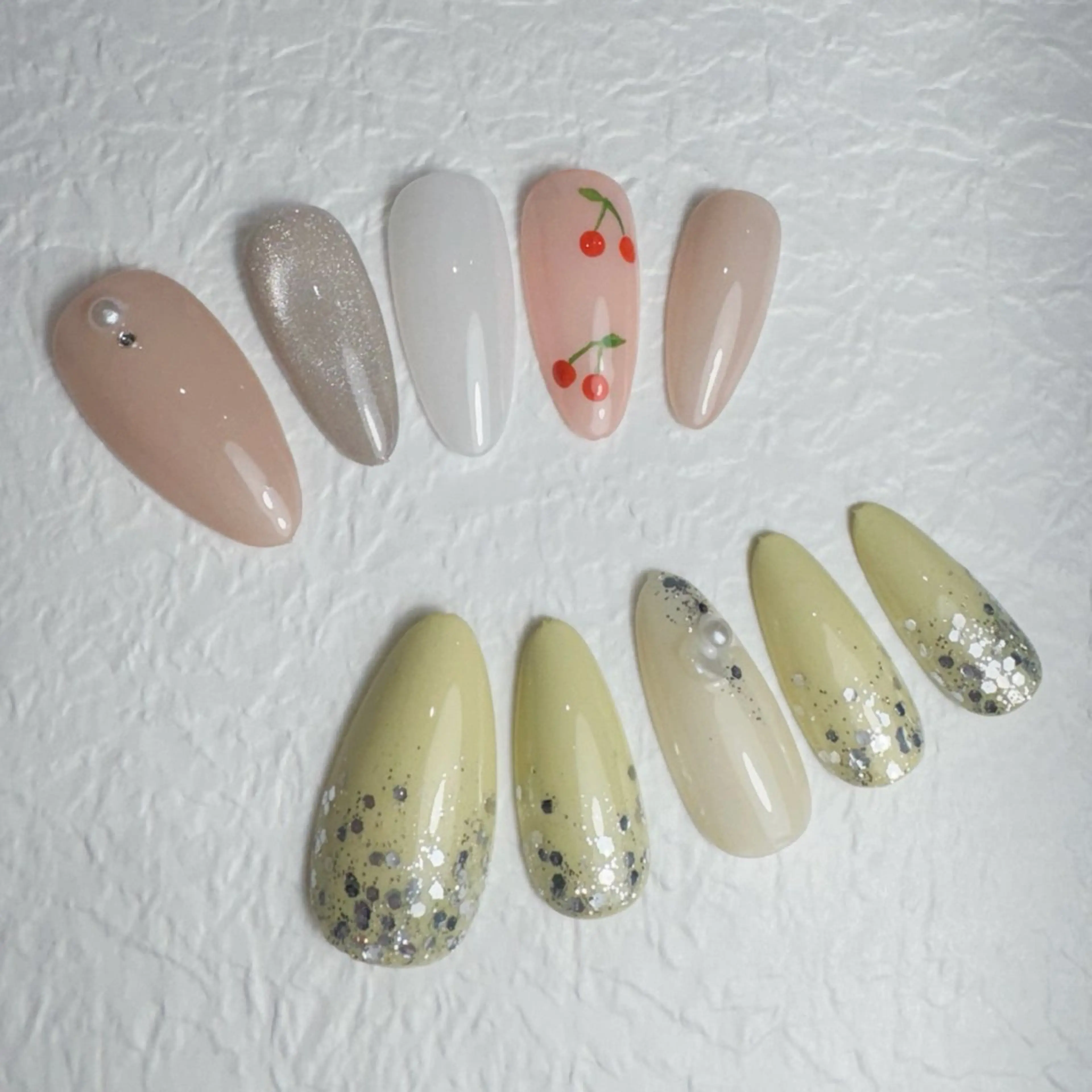 ミディアム ハンドネイル Re nail所属・Re nailのネイルデザイン