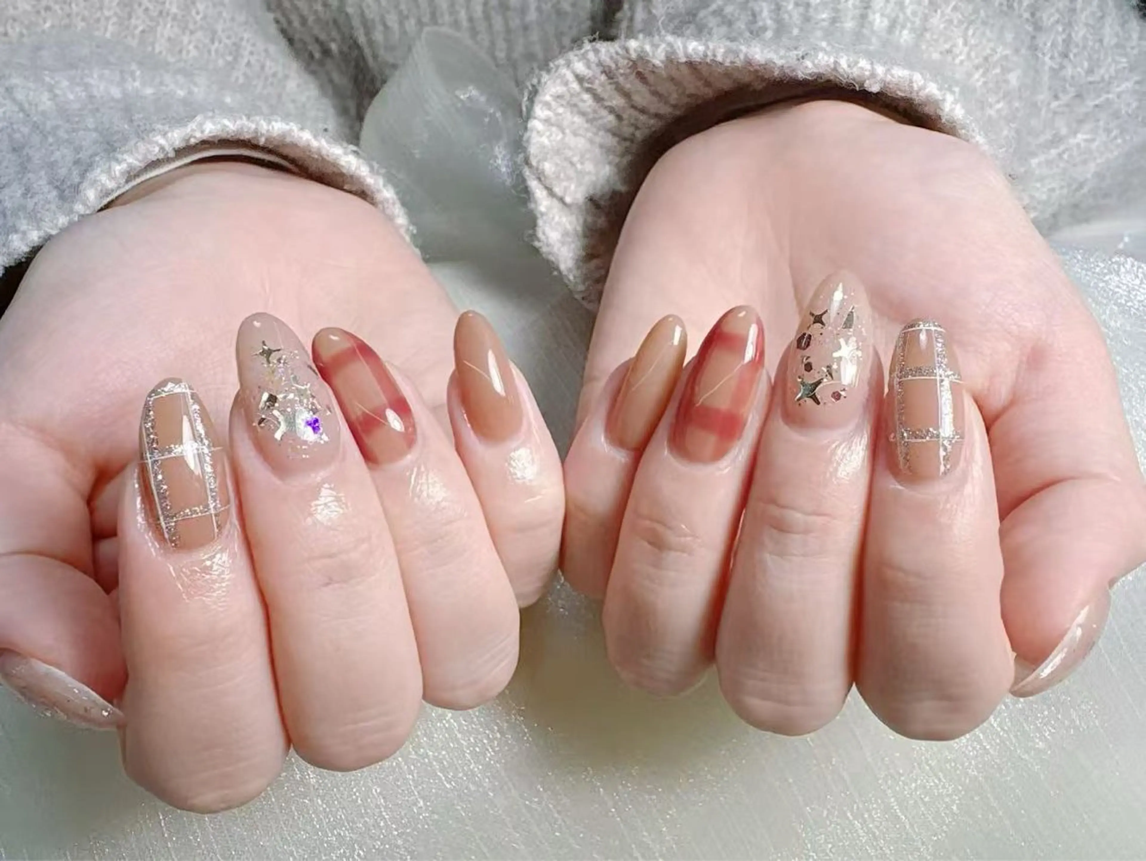 ネイル ハンドネイル Yuxi Beauty salon 【ユーシィー ビューティ サロン】所属・ユーシーネイルサロン 池田公園店のネイルデザイン