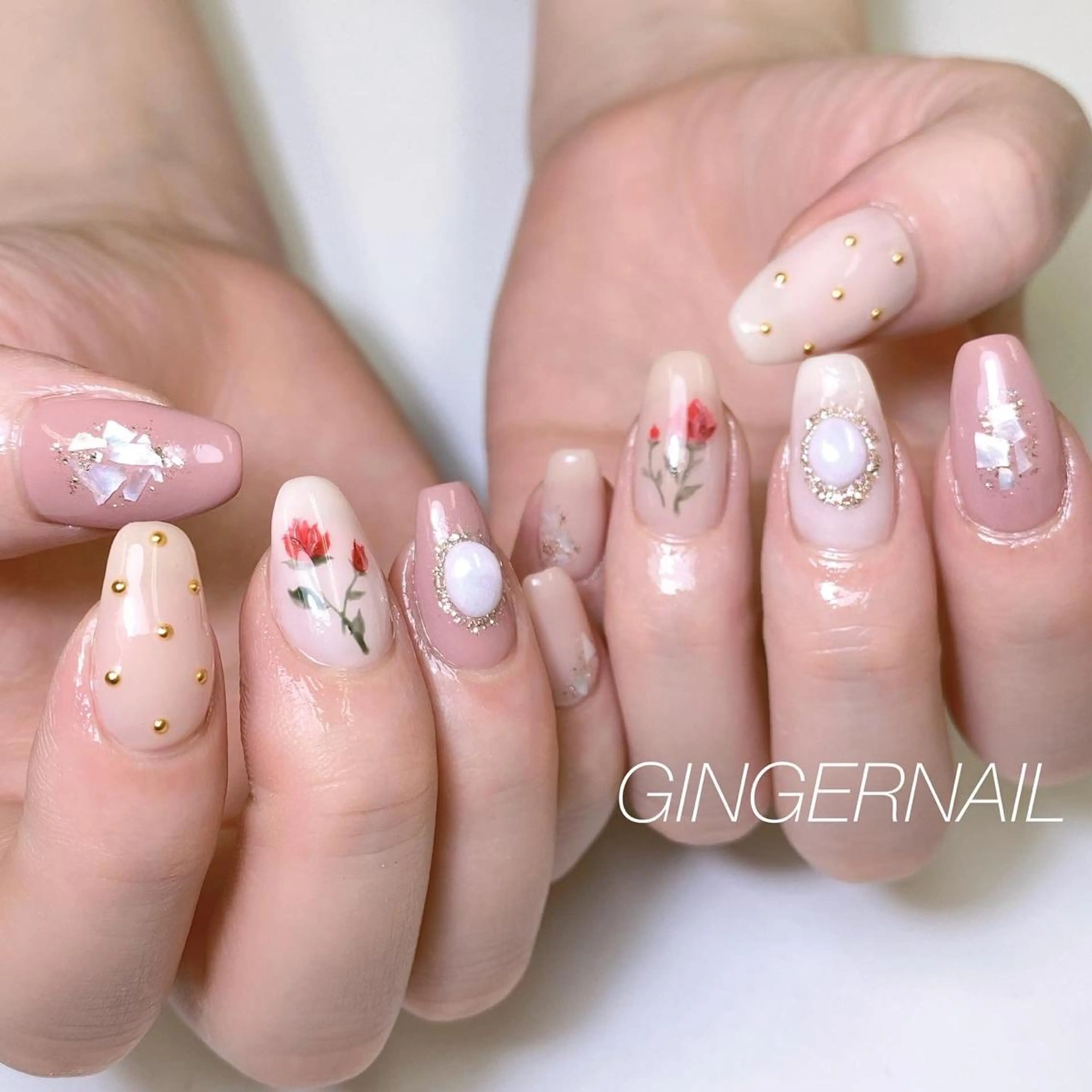 120分アートし放題【10本全ての指にアートを入れたい方はこちら☻オフ、ケア込みの価格です☻】の写真