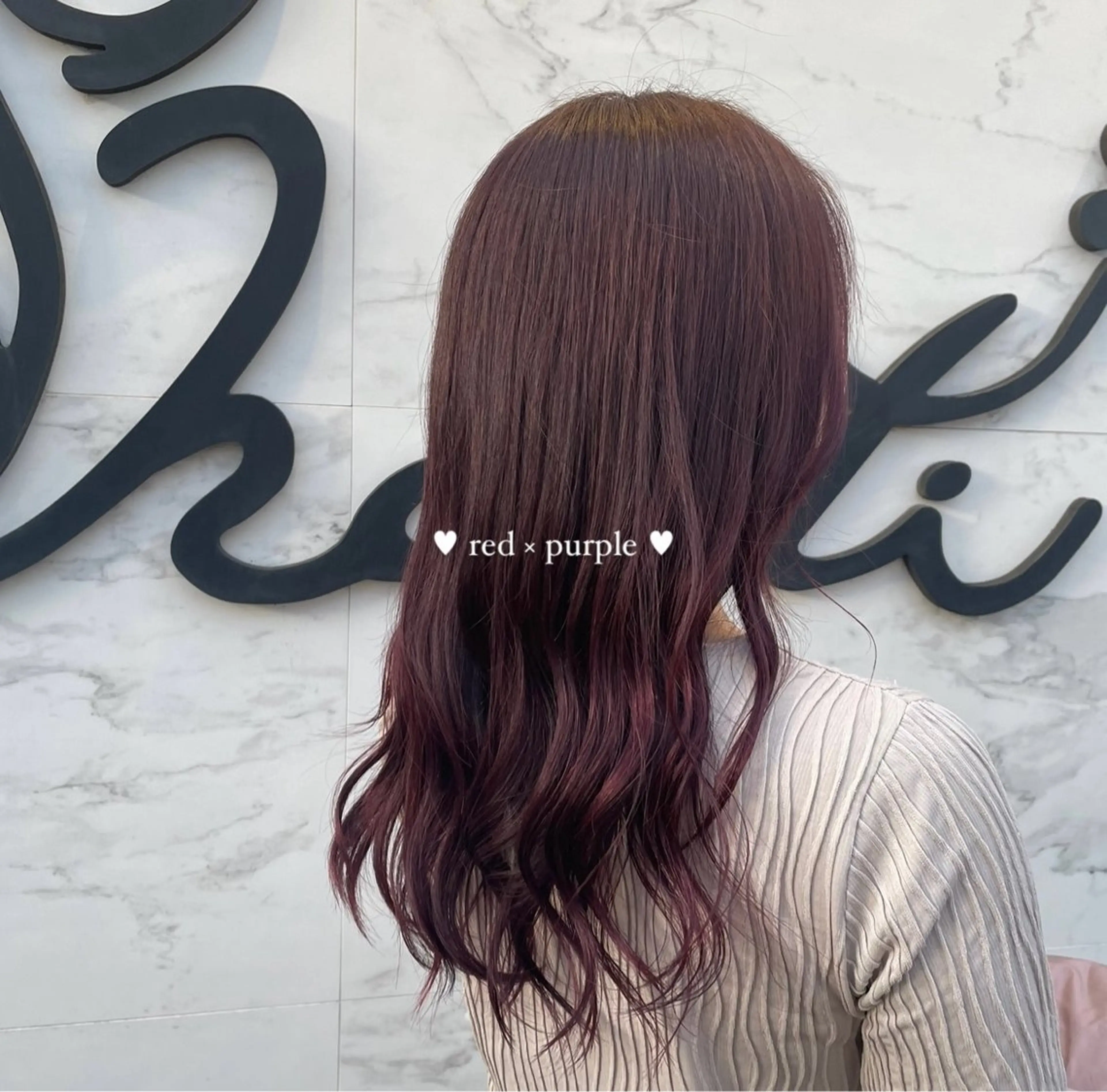 カラー 原田 雪花凜のヘアスタイル