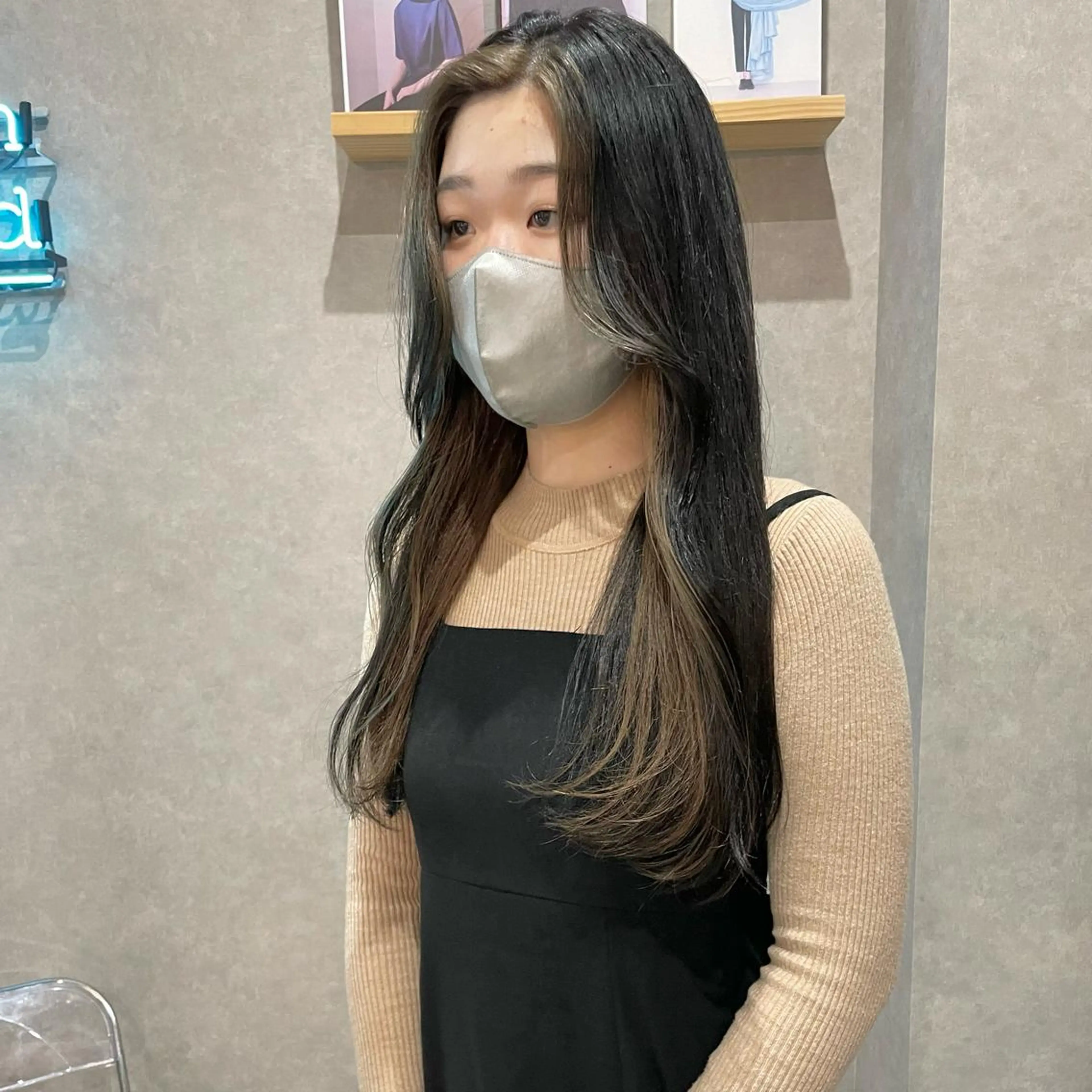 ロング カラー はちすか るかのヘアスタイル