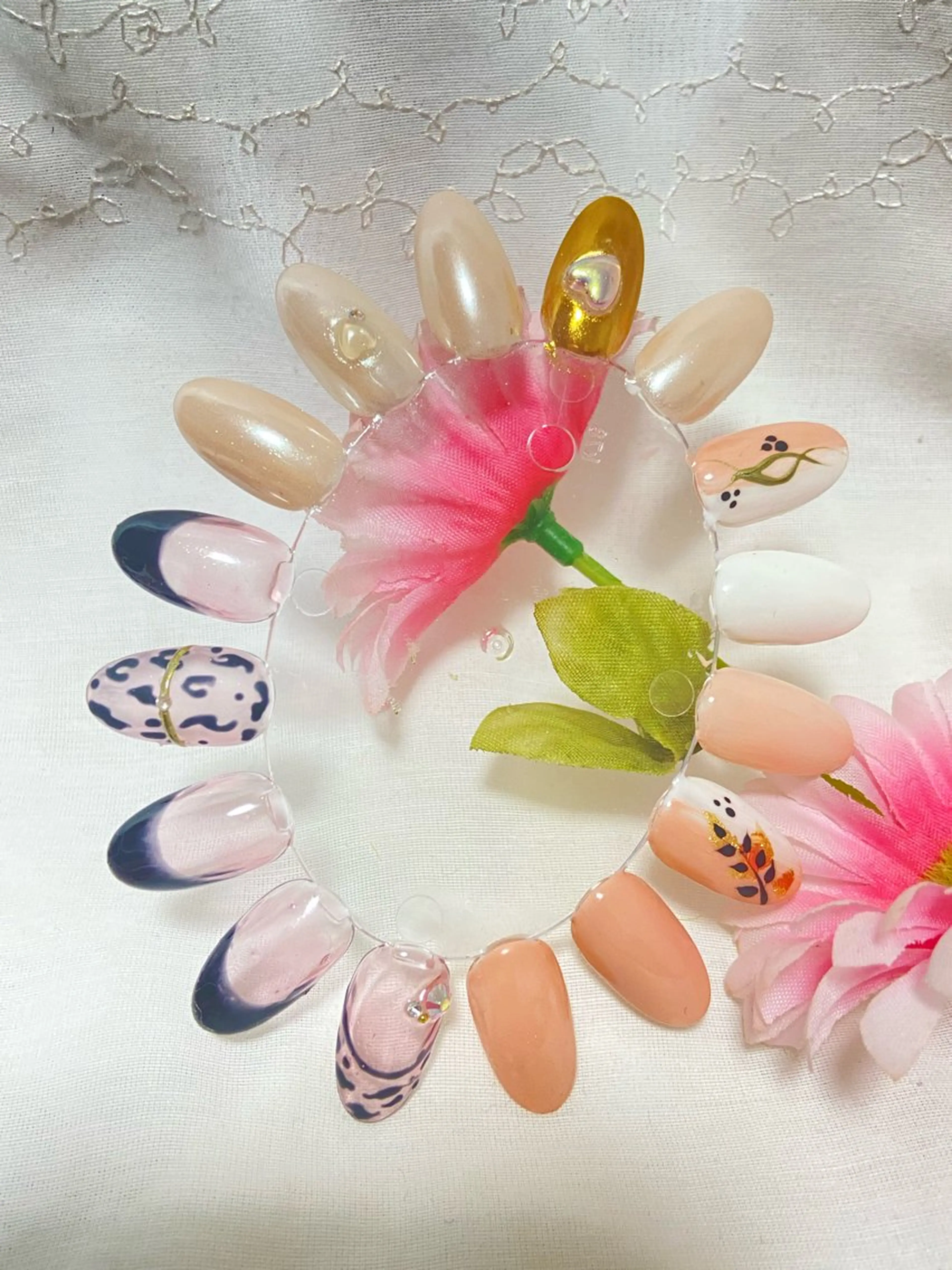 ネイル フレンチネイル ジェルネイル ミラーネイル HandSnail自宅サロン所属・HandSnail 座間自宅ネイルサロンのネイルデザイン