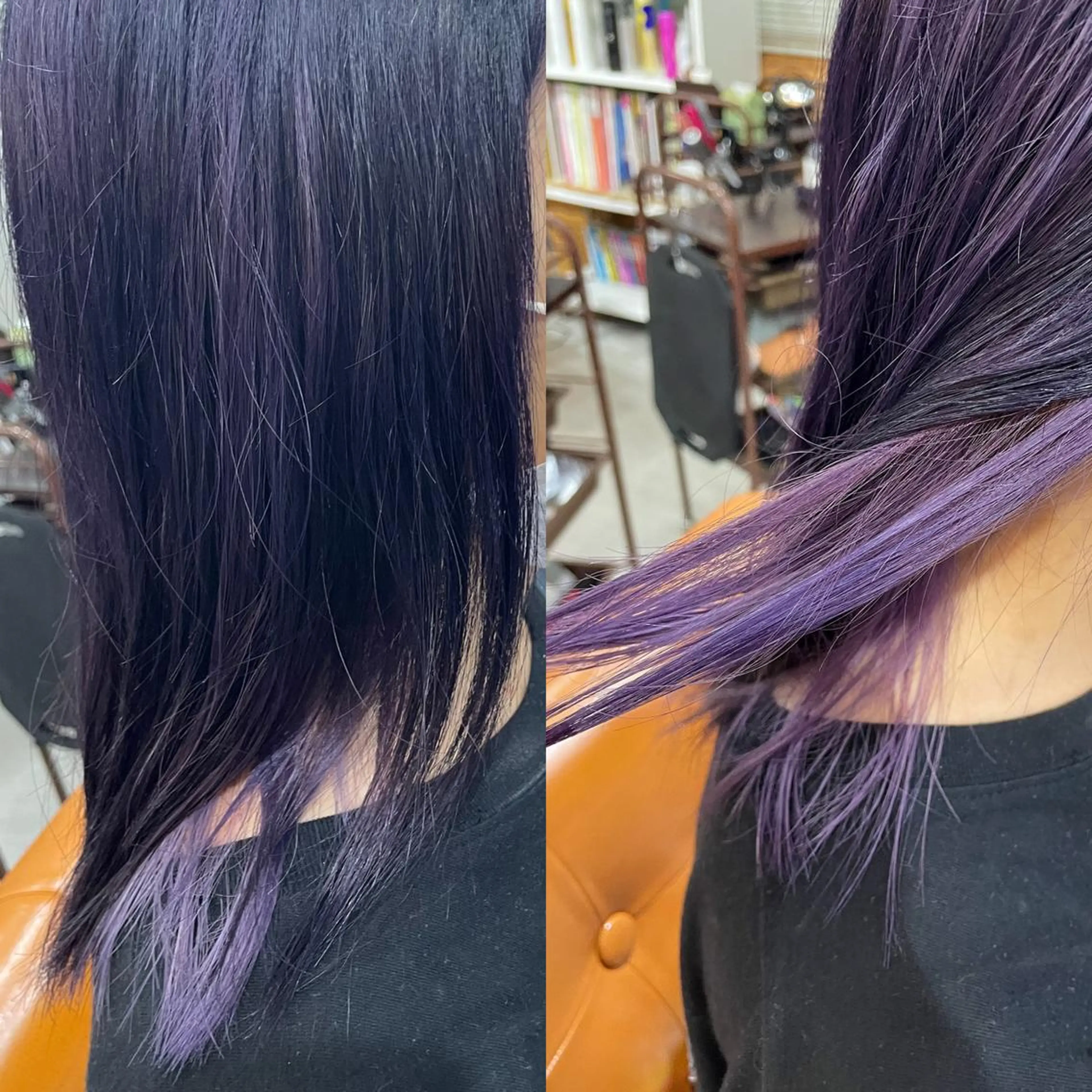 ミディアム ヘアカラー かんばら りょーいのヘアスタイル