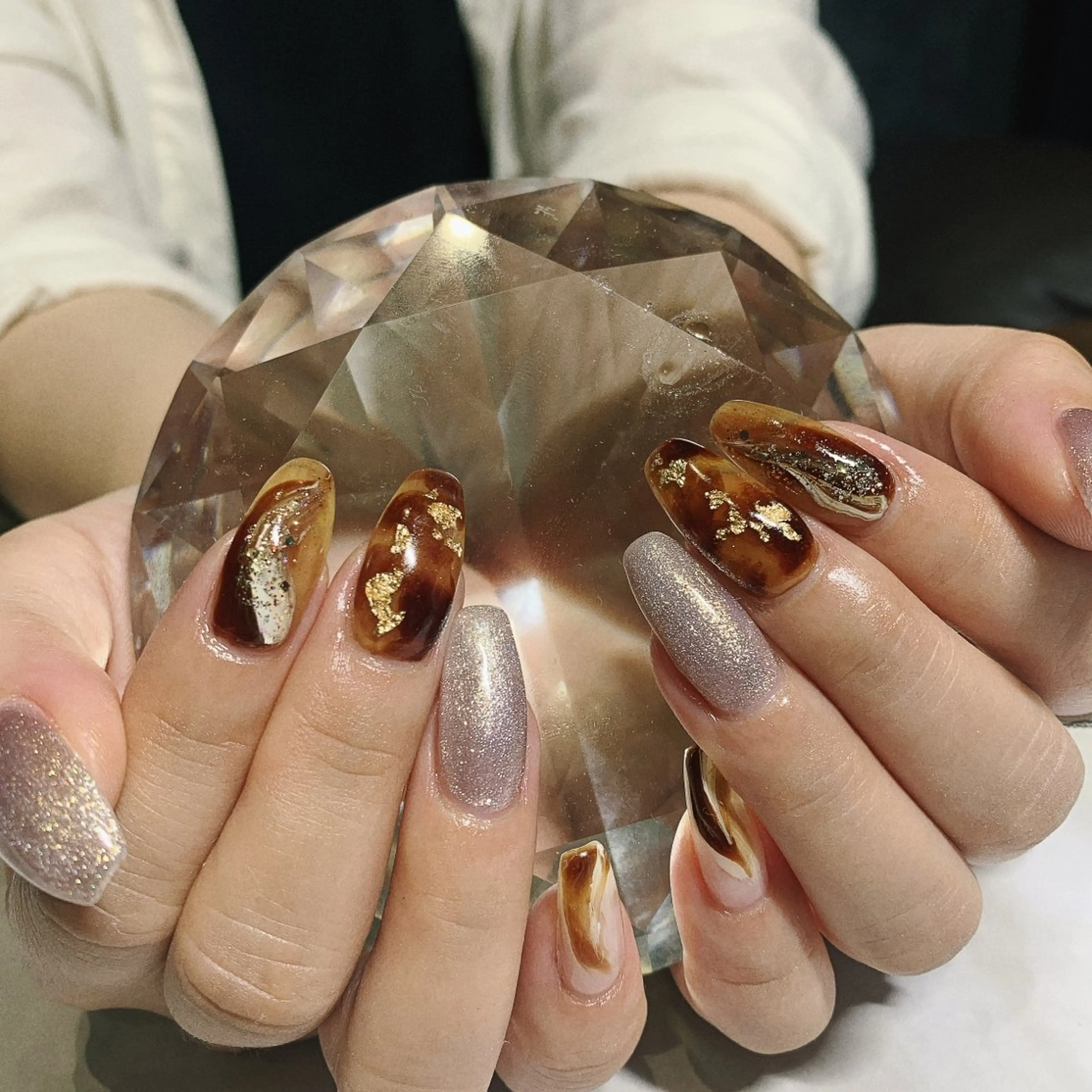 定額ネイル¥6.600→¥5.600（初回他店オフ込み）アートも込みでお得！（初回他店オフ込み）の写真