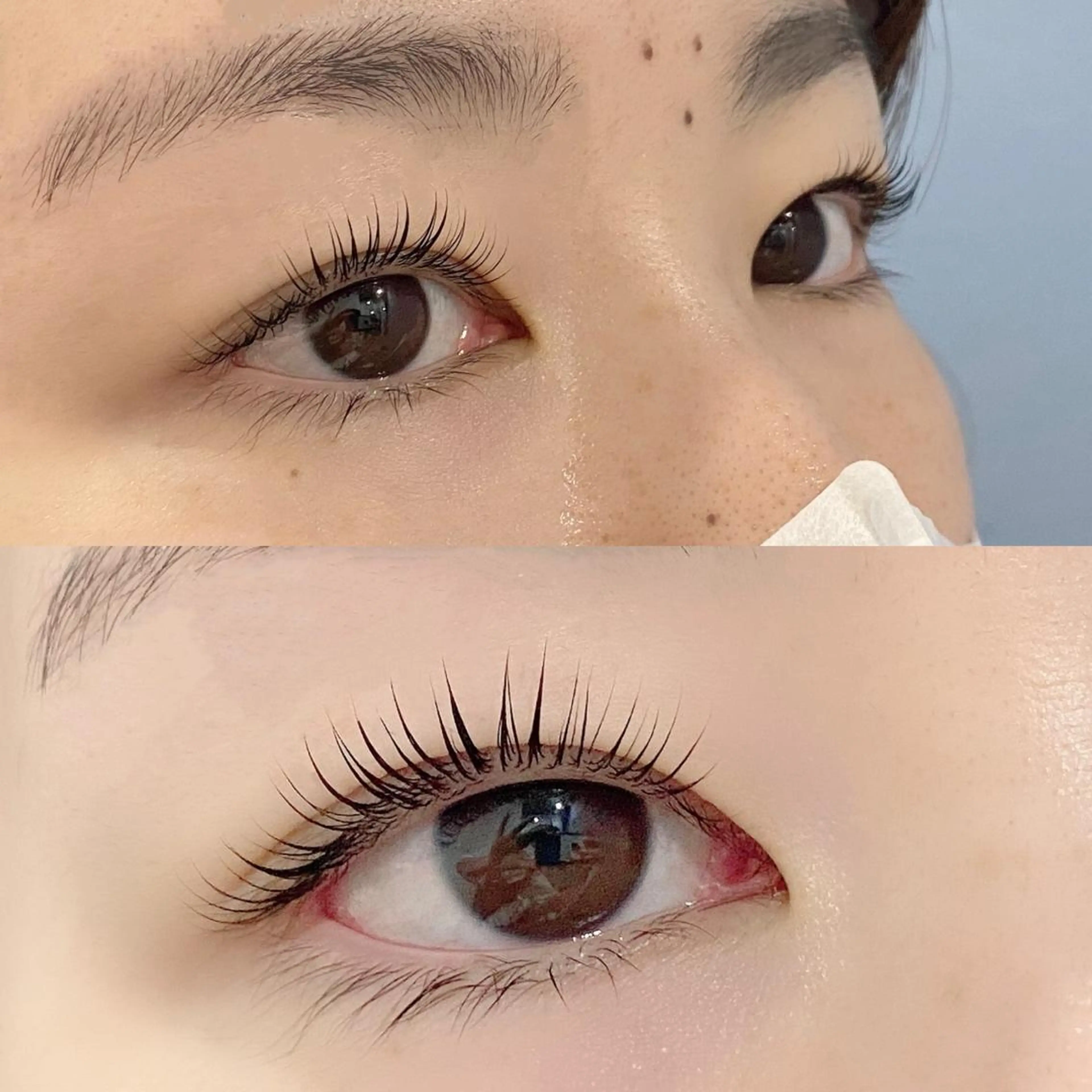 マツエク・マツパ 一重×まつ毛パーマ 岩見 桐子のマツエク・マツパデザイン