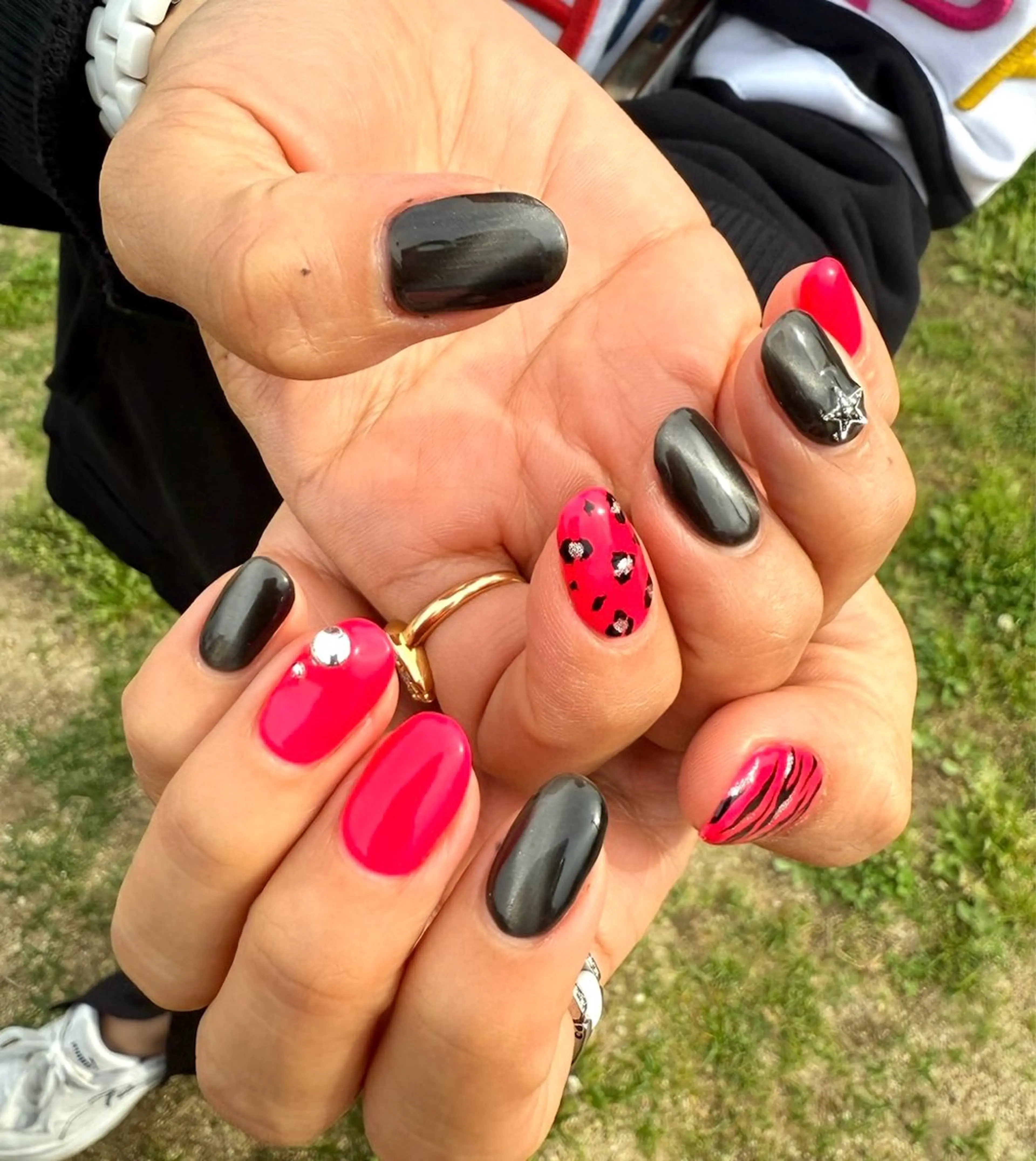 ネイル ハンドネイル AURORA eyelash&nail salon アメ村店所属・🌏AURORA | RiRi🪐のネイルデザイン