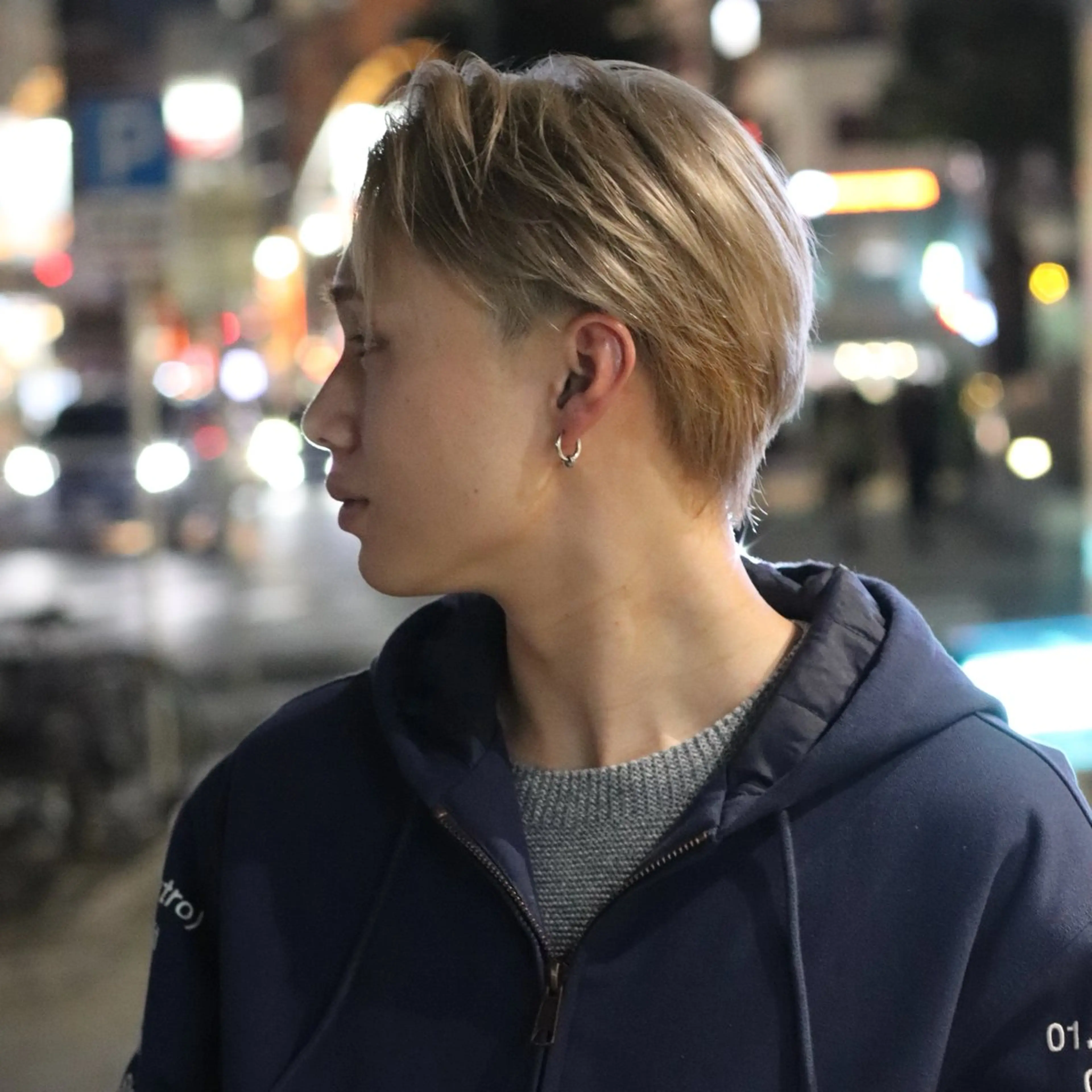 【ブリーチ＋カラー】ラフで雰囲気出るハイトーン ¥11000の写真