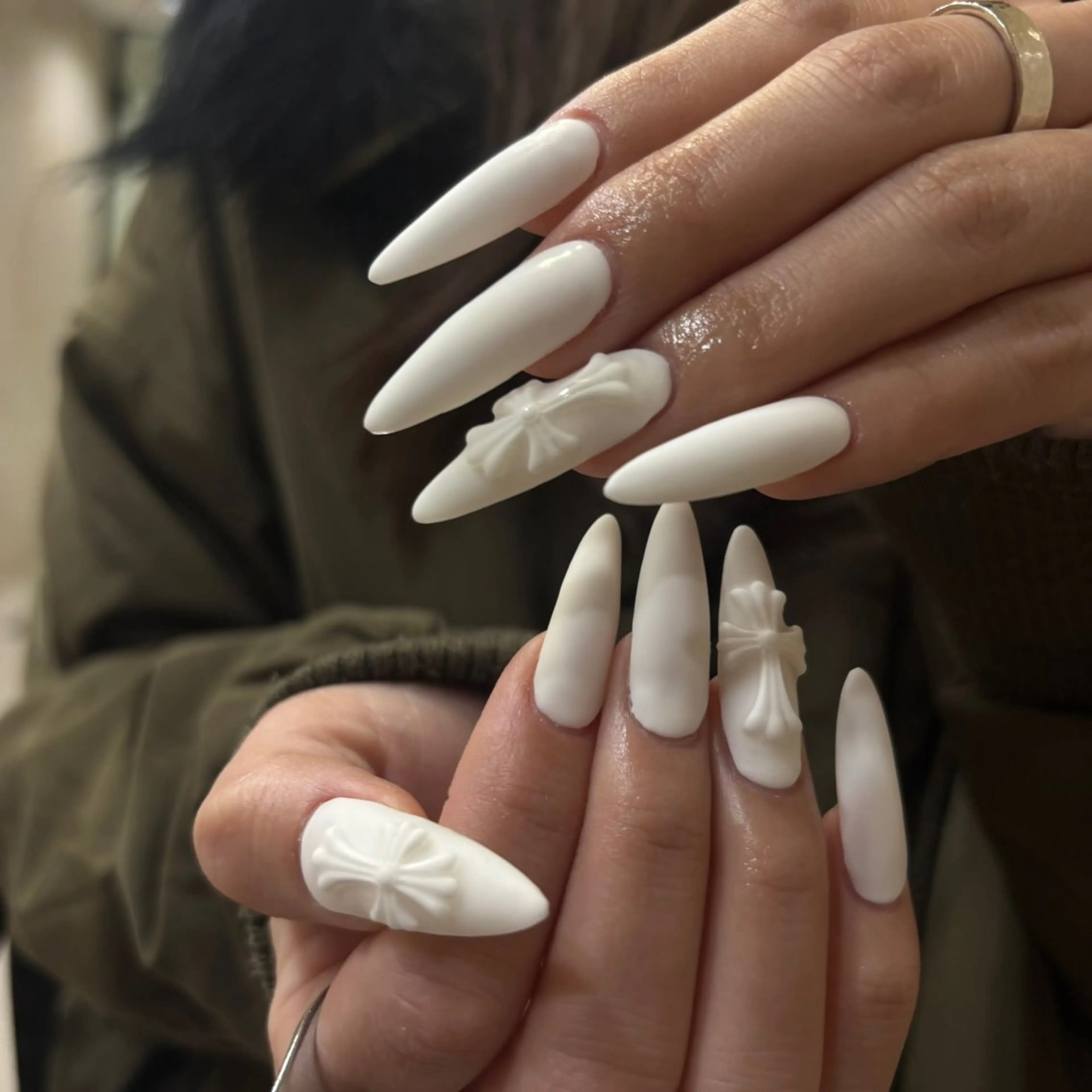 ネイル ハンドネイル 🐬Cxxu° Nail✝️のネイルデザイン