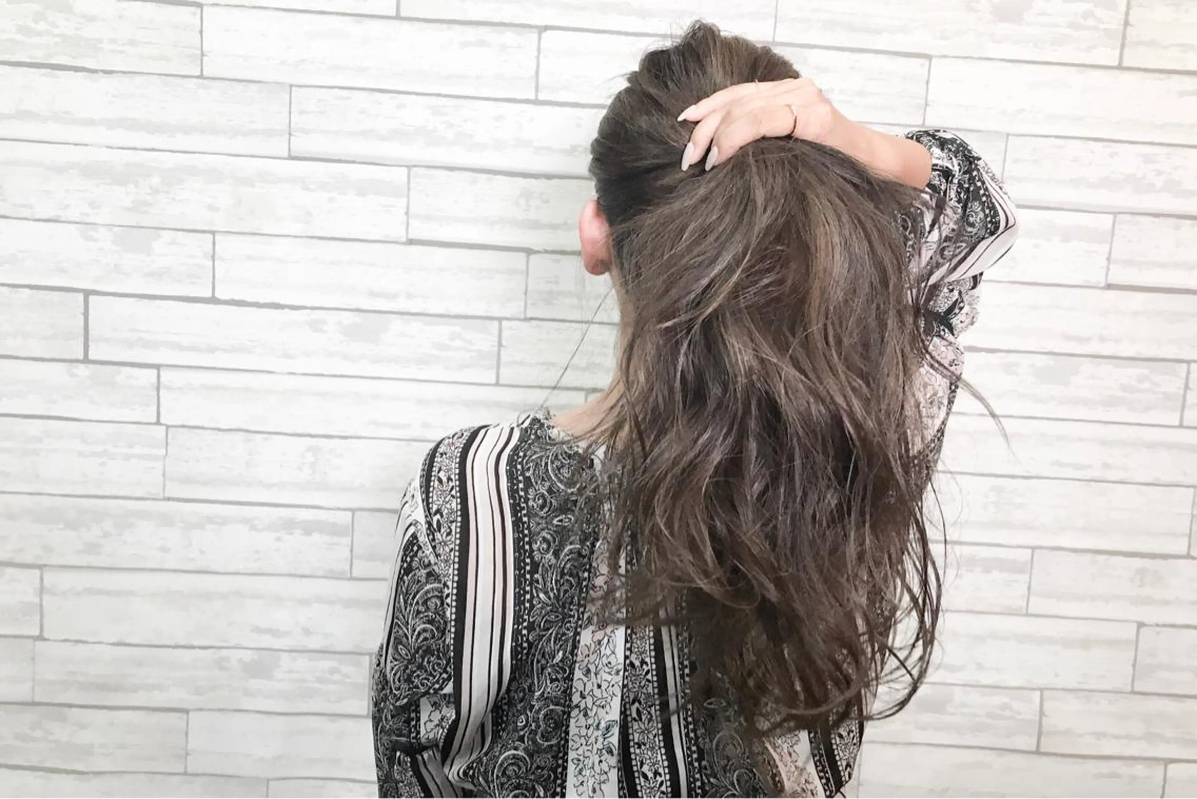 ロング カラー ヘアアレンジ ハイライトカラー ハイライト ANBEL所属・ANBEL代表 西尾裕樹のヘアスタイル