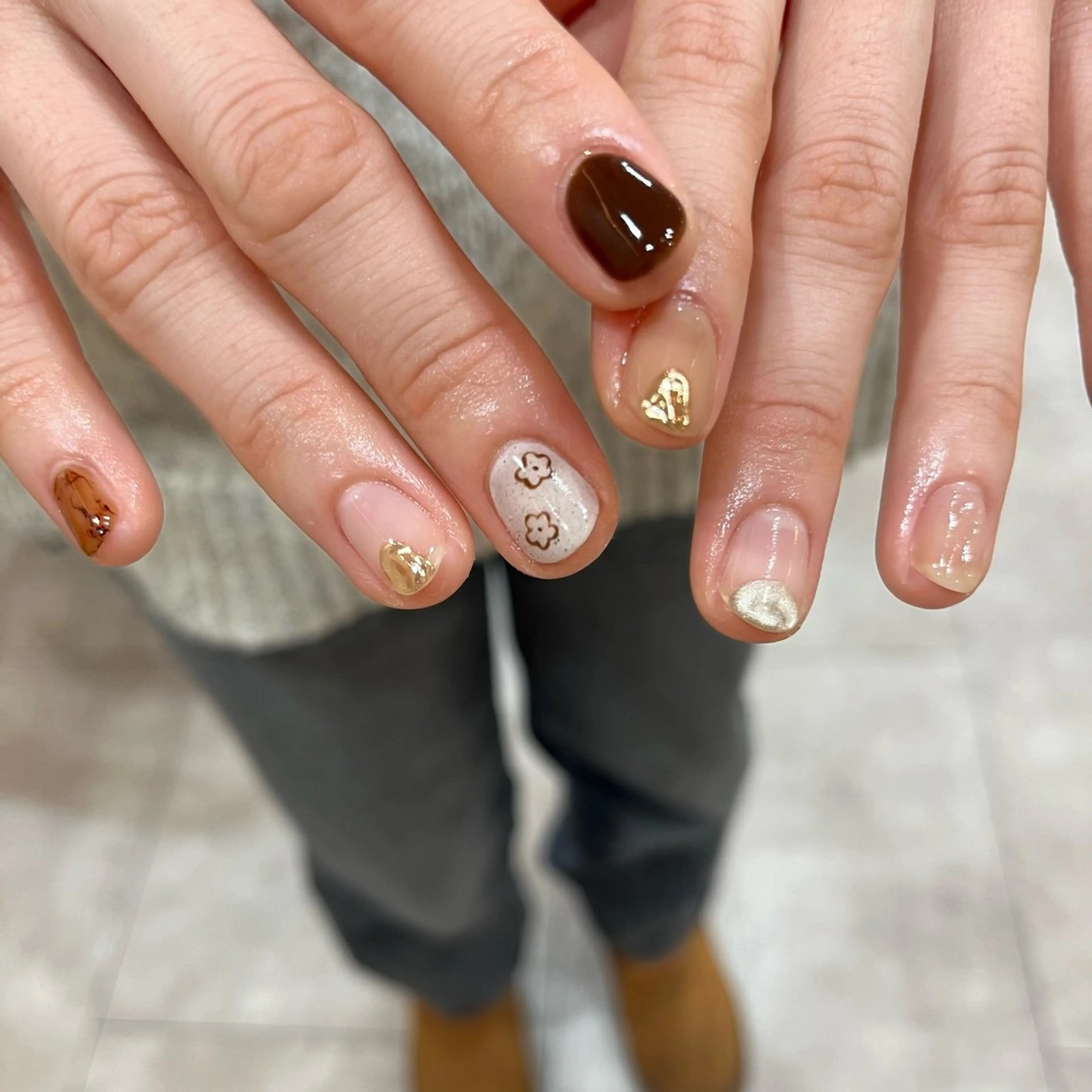 ネイル ハンドネイル shio ♡ 1〜2月予約受付中のネイルデザイン