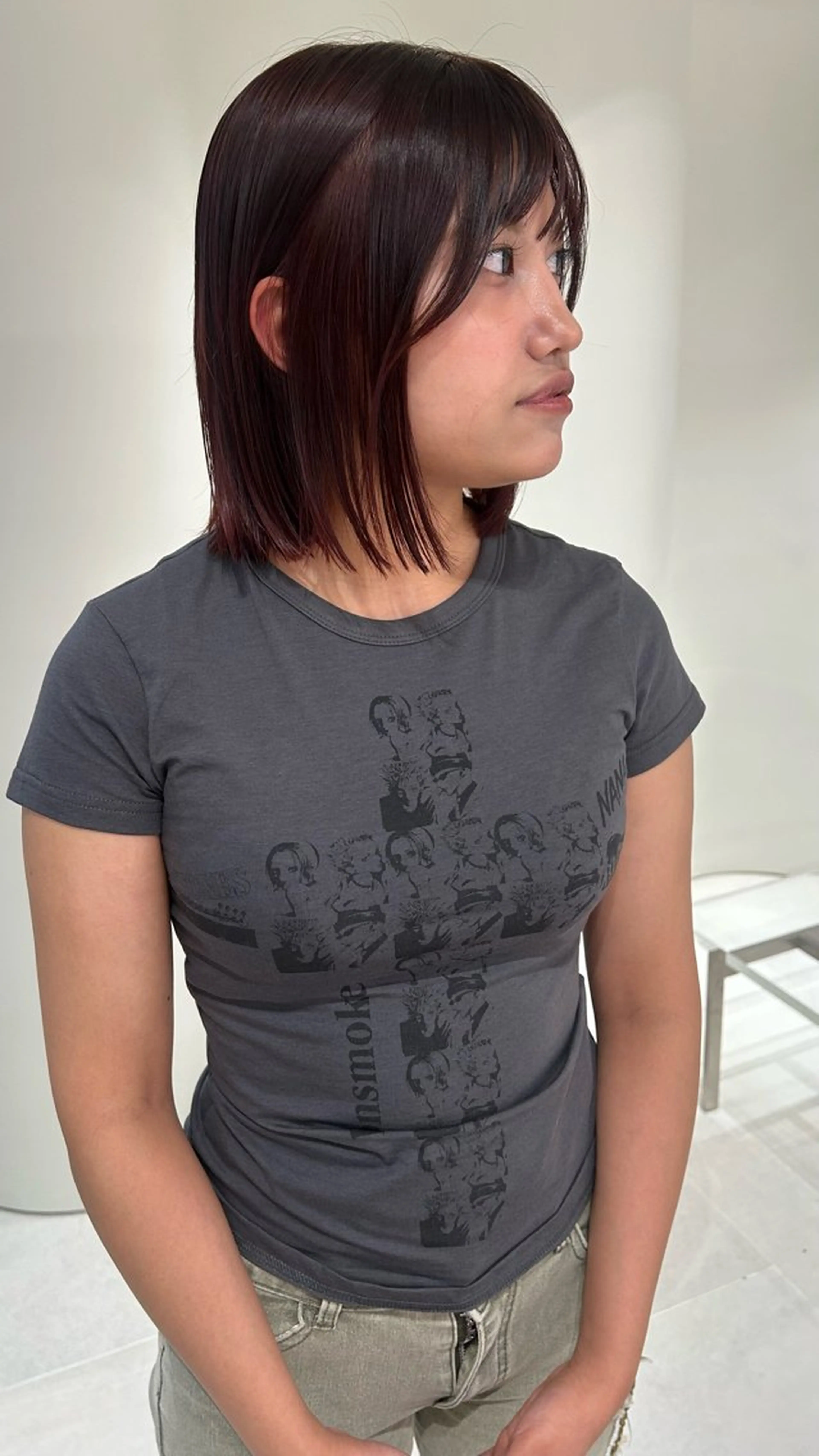 ショート カラー ヘアカラー トリートメント ショートカット募集中 /NAGISAのヘアスタイル