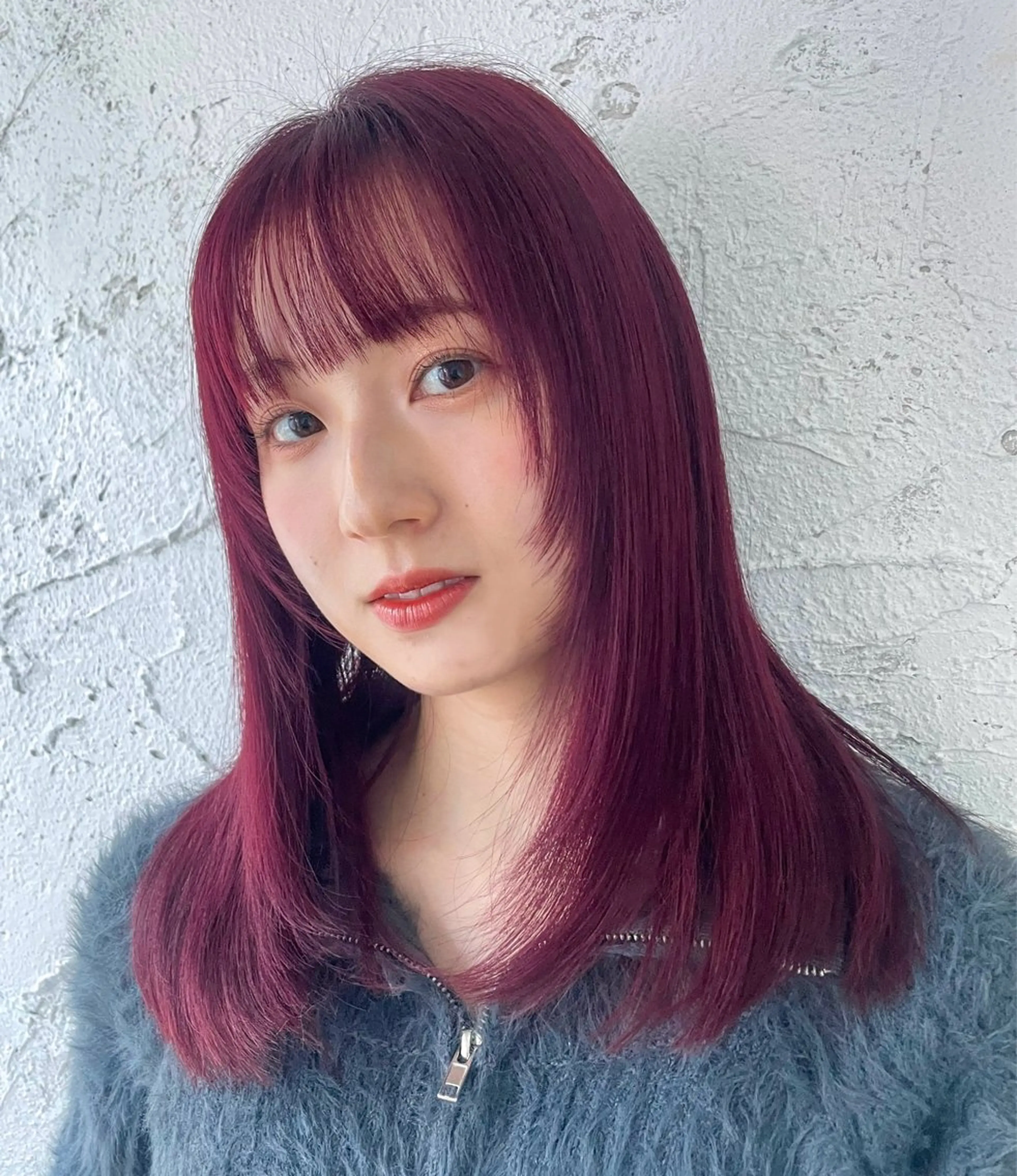 ミディアム ♥️透明感×抜け感 ベージュ/佑珠♥️のヘアスタイル