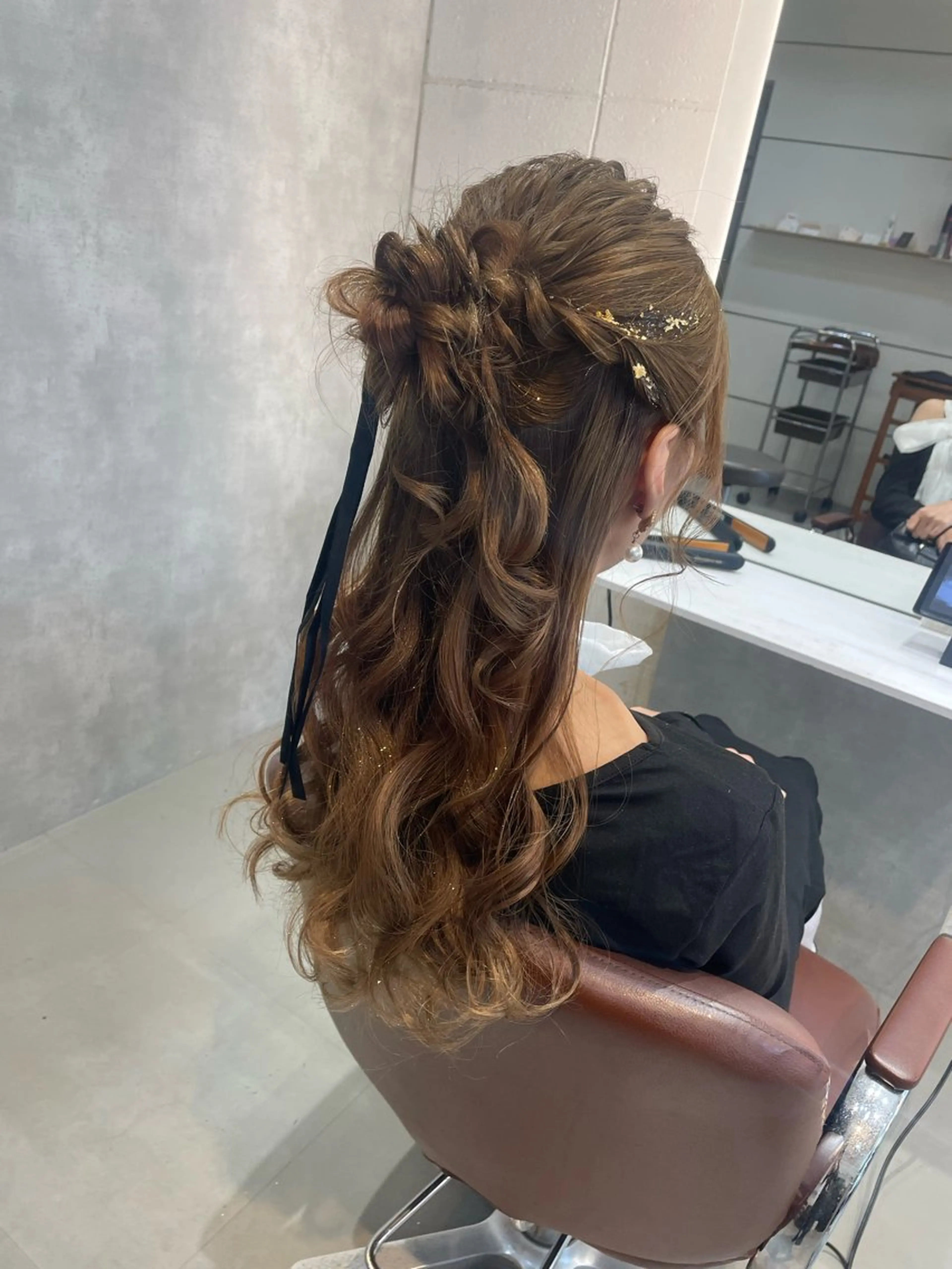 ヘアアレンジ 🖤ROSEL／ KUREA🖤のヘアスタイル