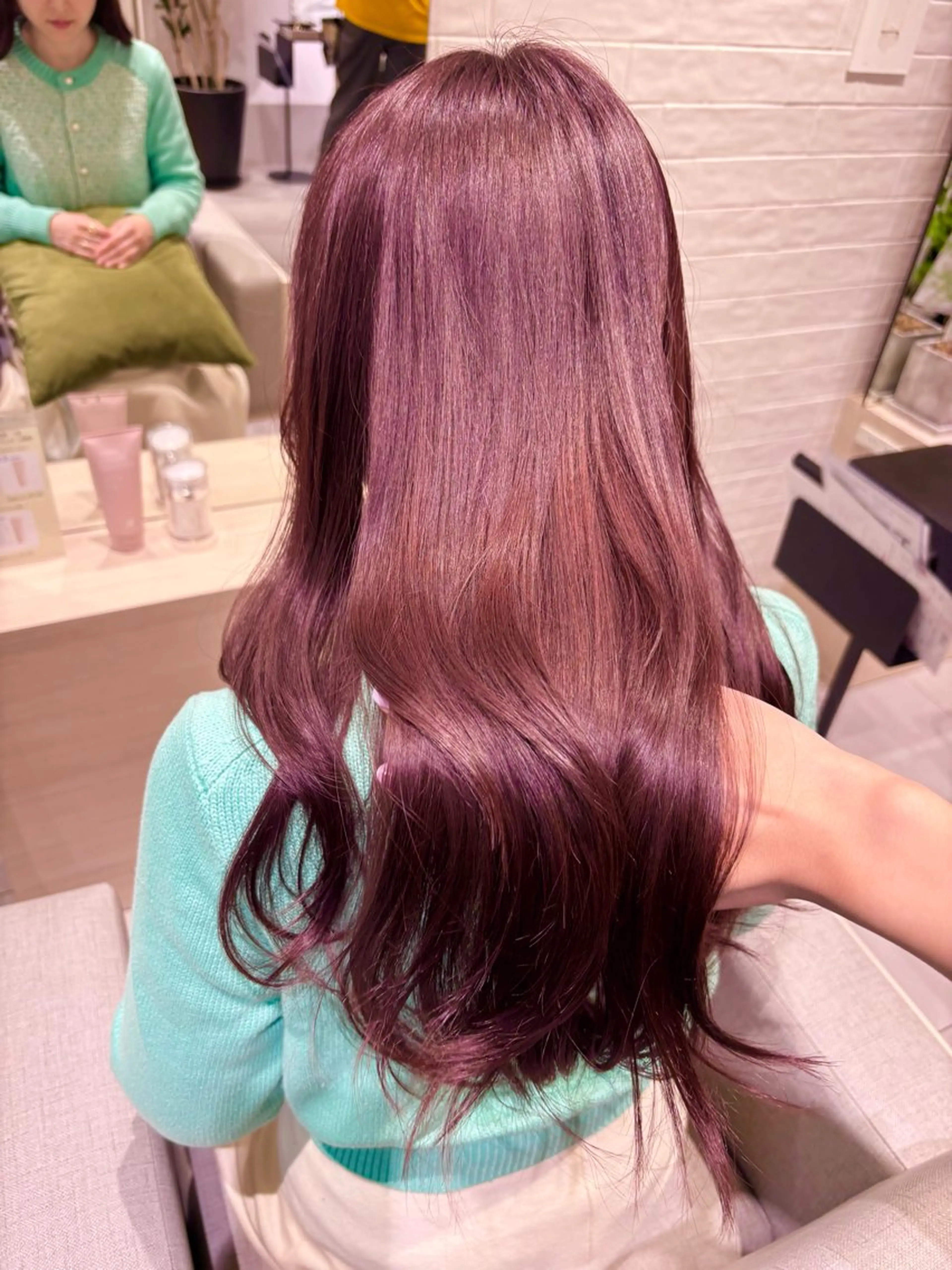 ロング カラー 銀座/髪質改善/韓国 カラー🍓原田侑依のヘアスタイル