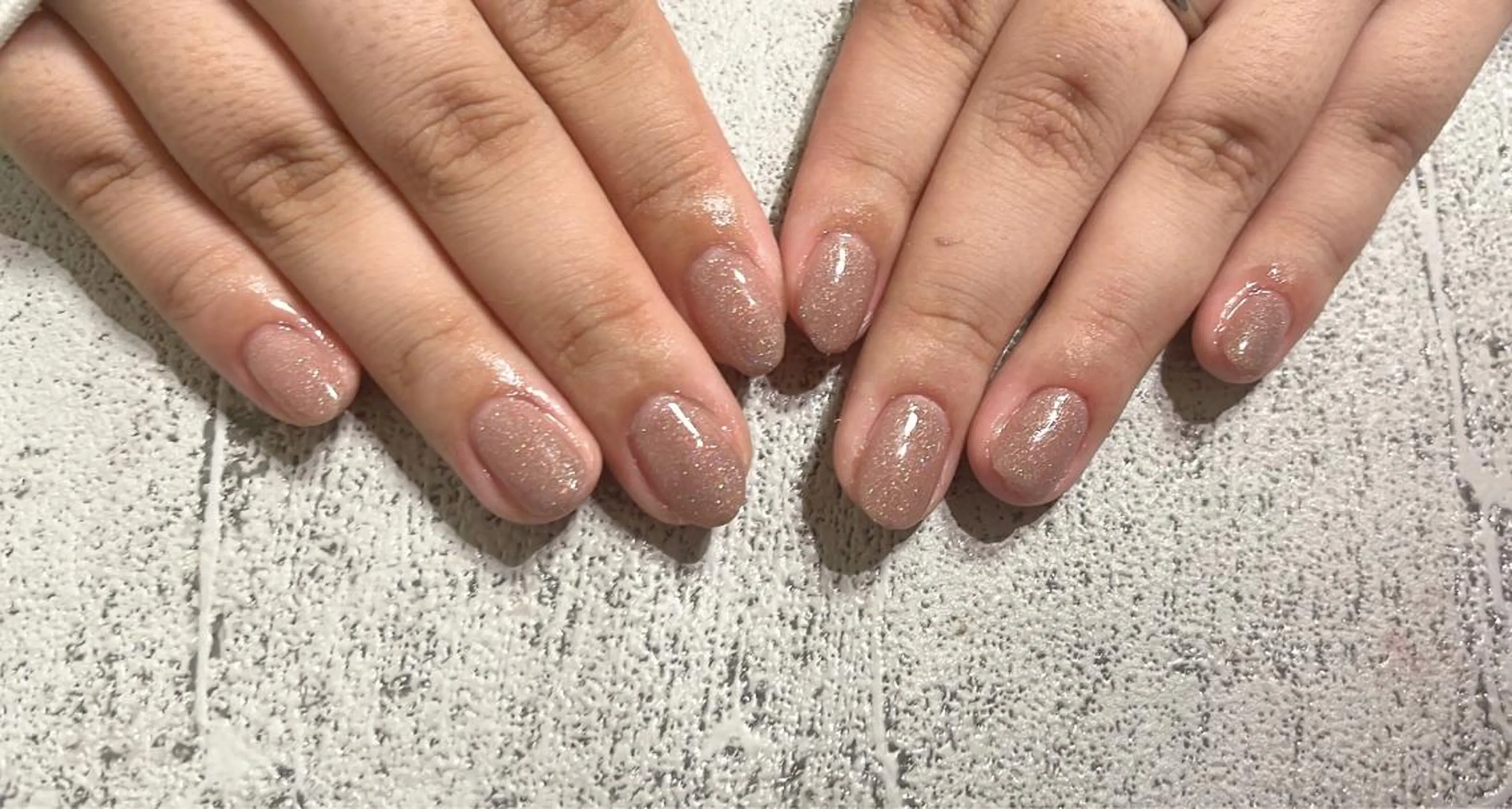 ネイル ジェルネイル オフィスネイル ワンカラーネイル シンプルネイル ハンドネイル Ruana Nailのネイルデザイン