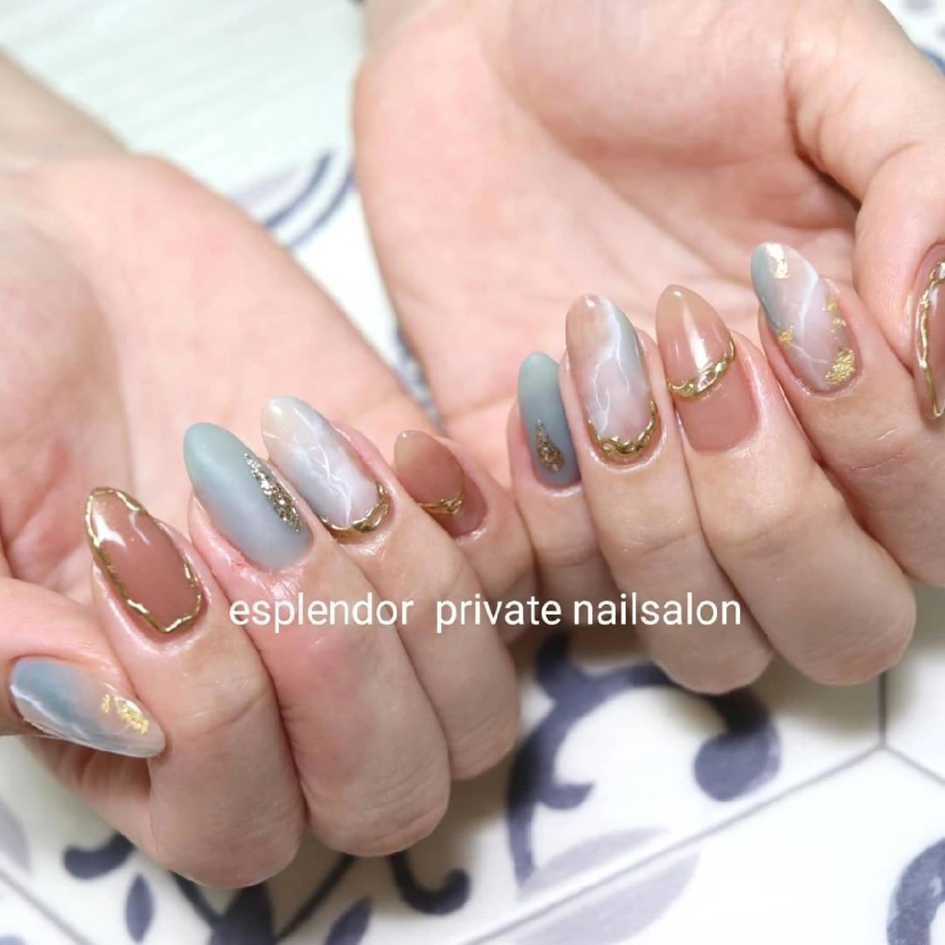 ネイル 持ち込み ハンドネイル ハンドケア esplendor  エスプレンドル所属・esplendor  エスプレンドルのネイルデザイン