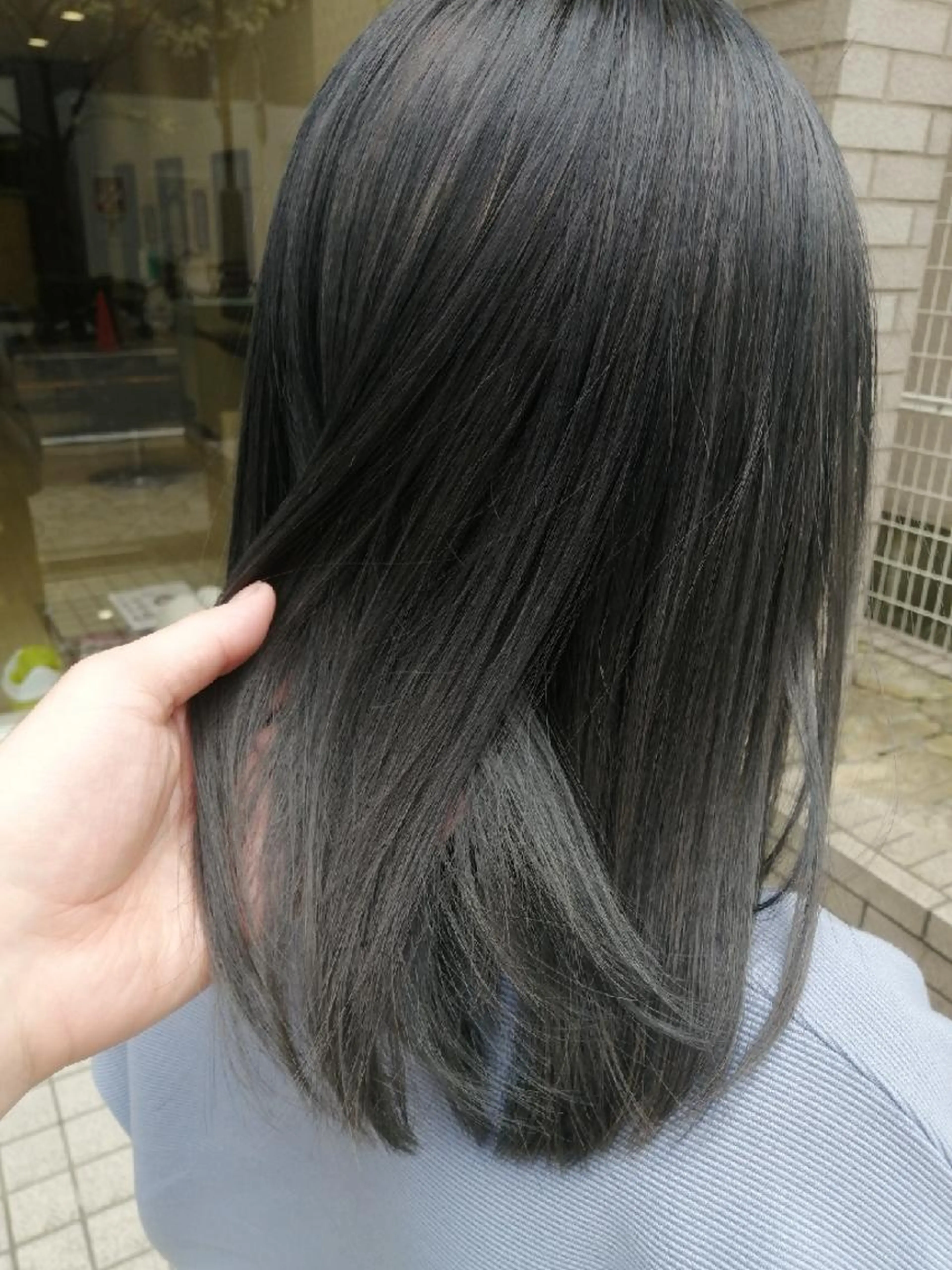 印象は顔より”髪”で決まる！プレミアムカラー＋髪質改善　￥9900の写真