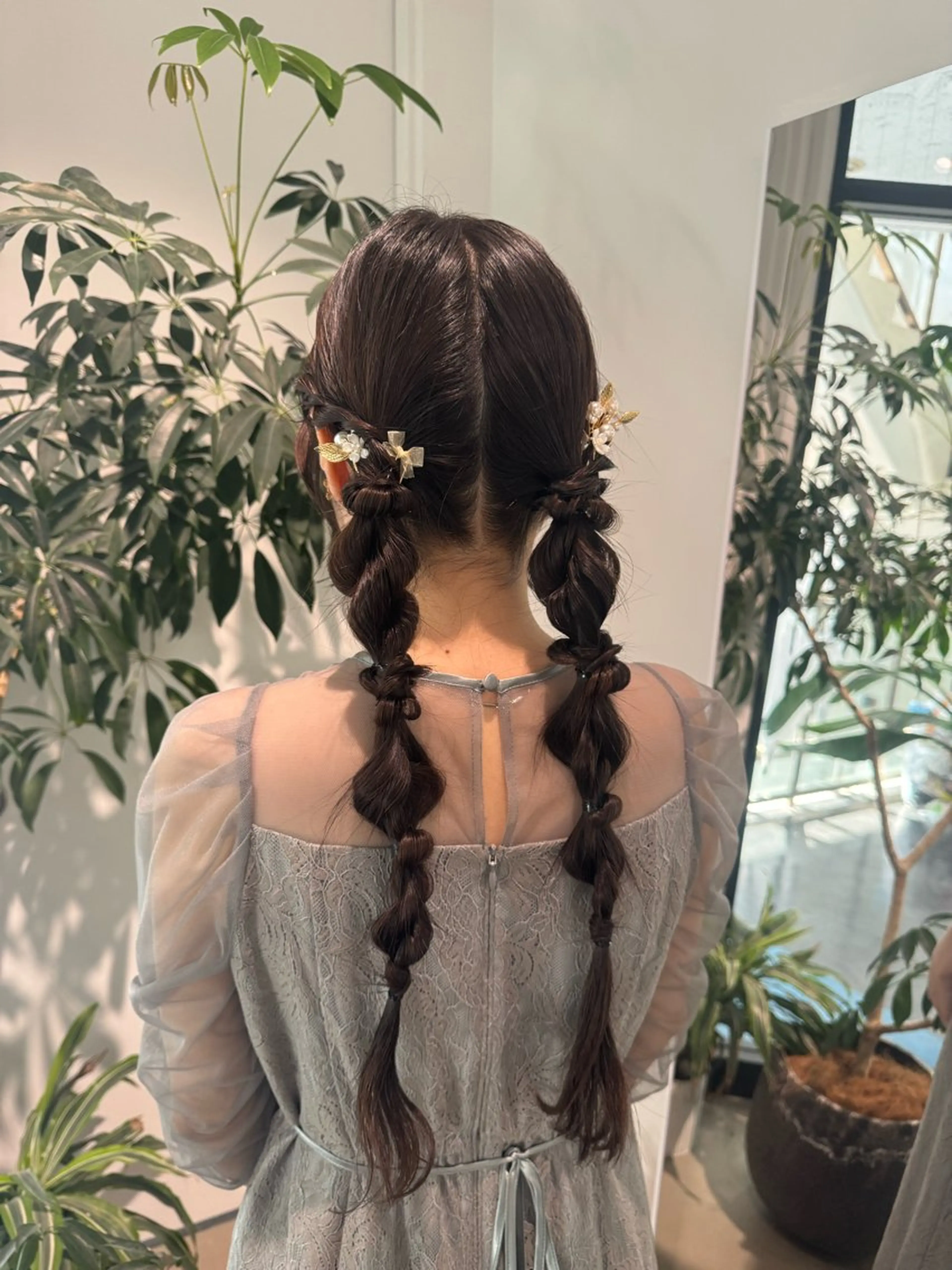 ロング ヘアセット 🩰Nico ☺︎Rukaのヘアスタイル