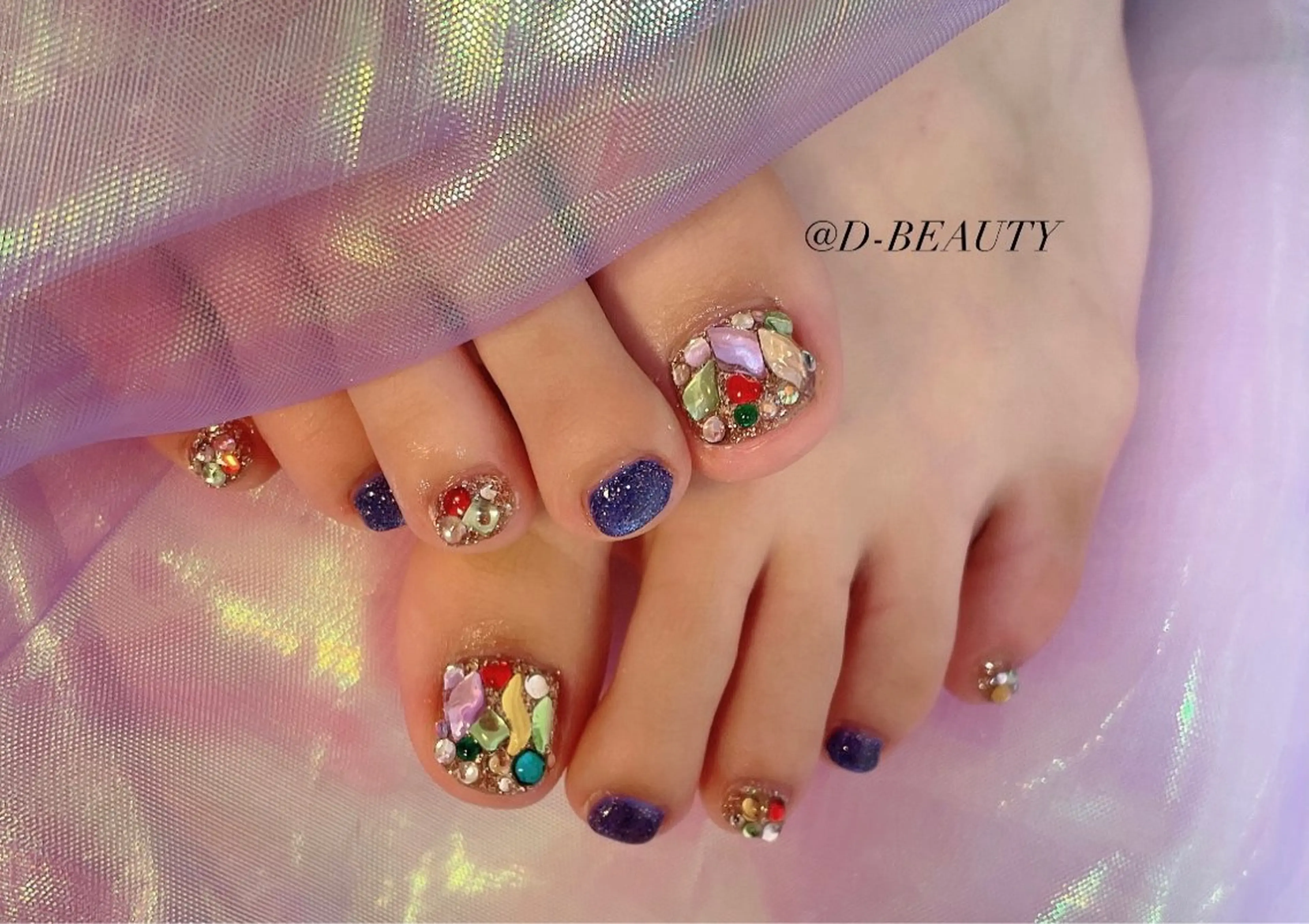 ネイル フットネイル D-BEAUTY Nailsalonのネイルデザイン
