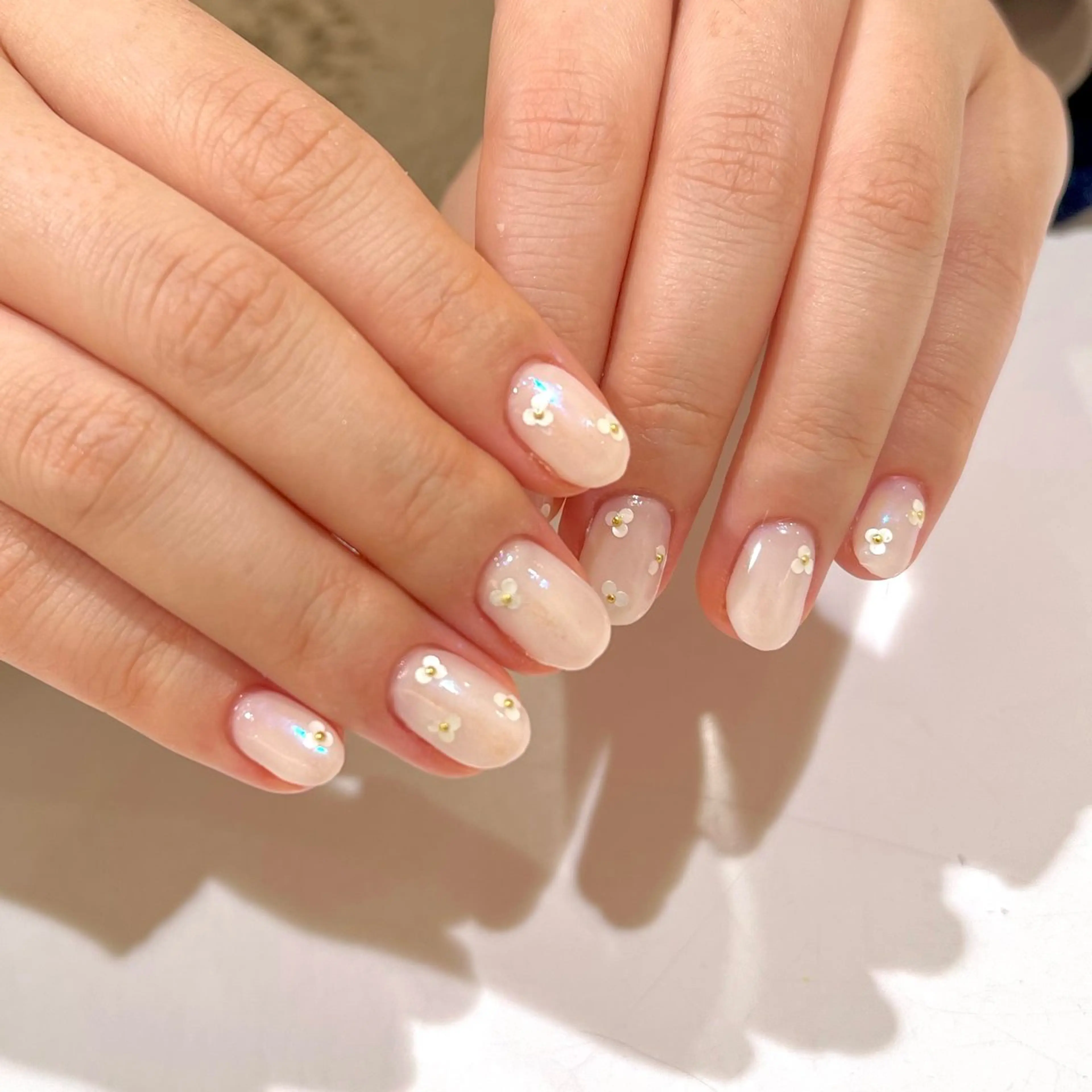 ネイル 持ち込み ハンドネイル 田中 夏海のネイルデザイン