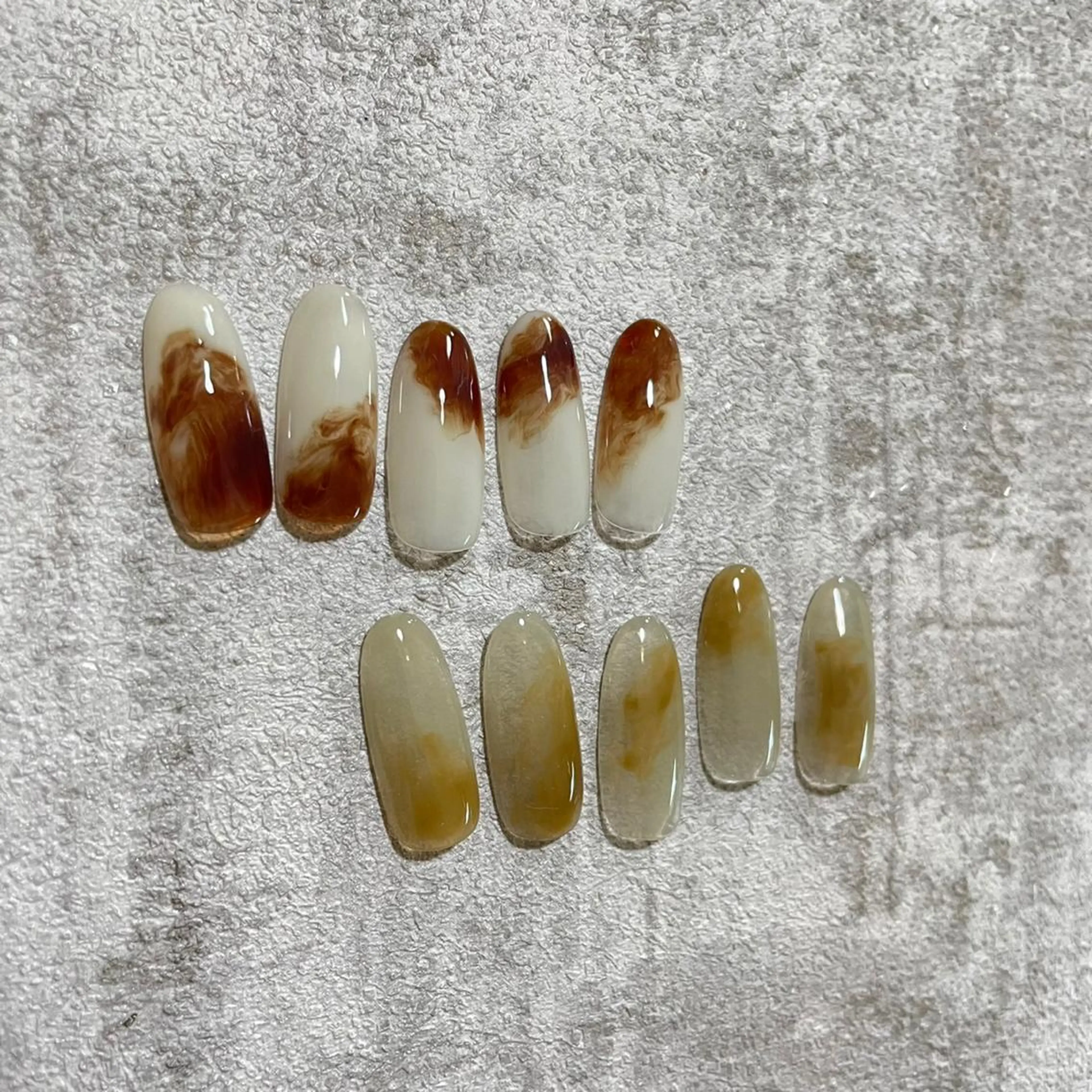 もやもやネイルの写真