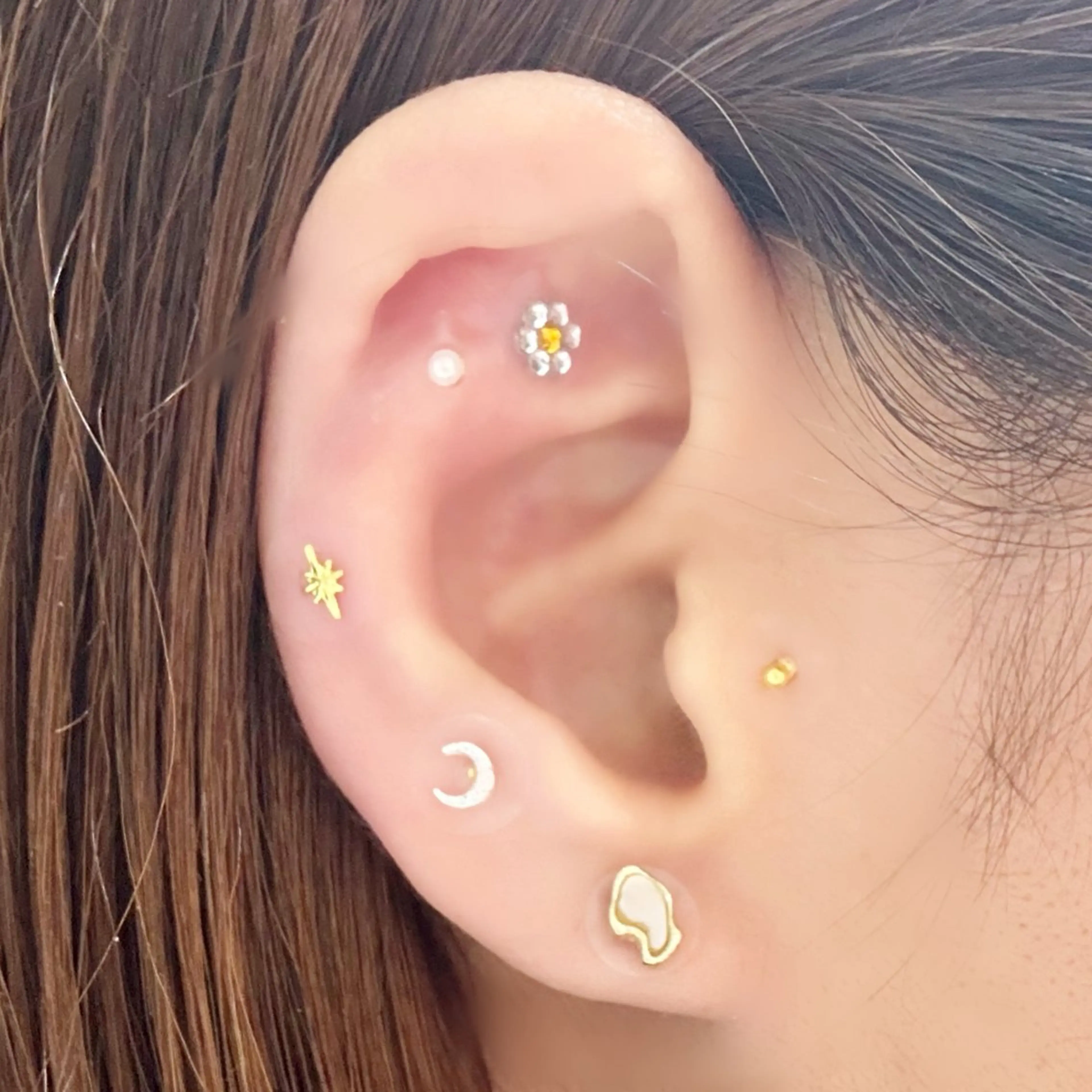 耳ツボジュエリー10個💎※補足説明の確認お願いいたします。の写真