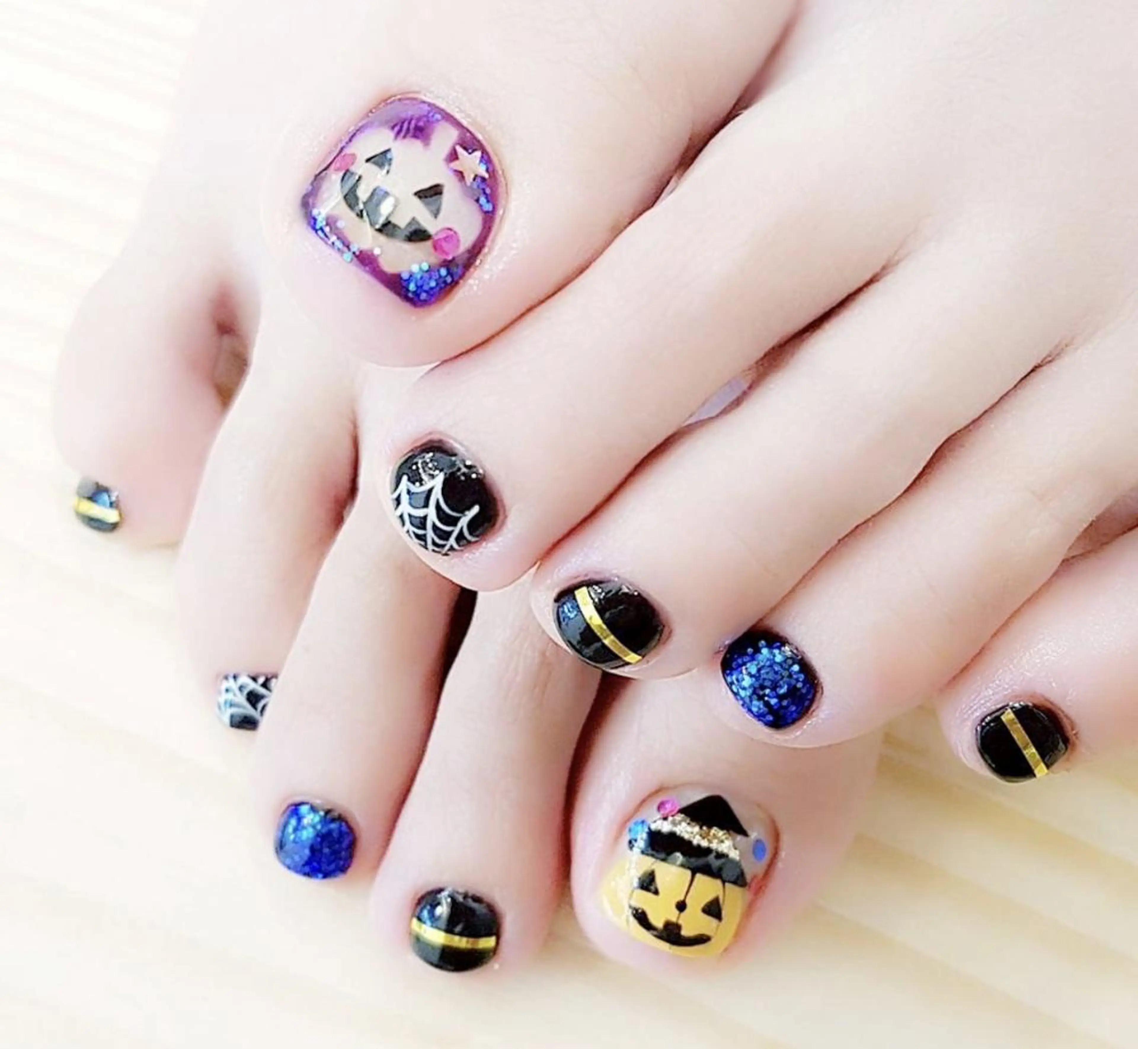 ネイル ハロウィン Cute beauty2のマツエク・マツパデザイン