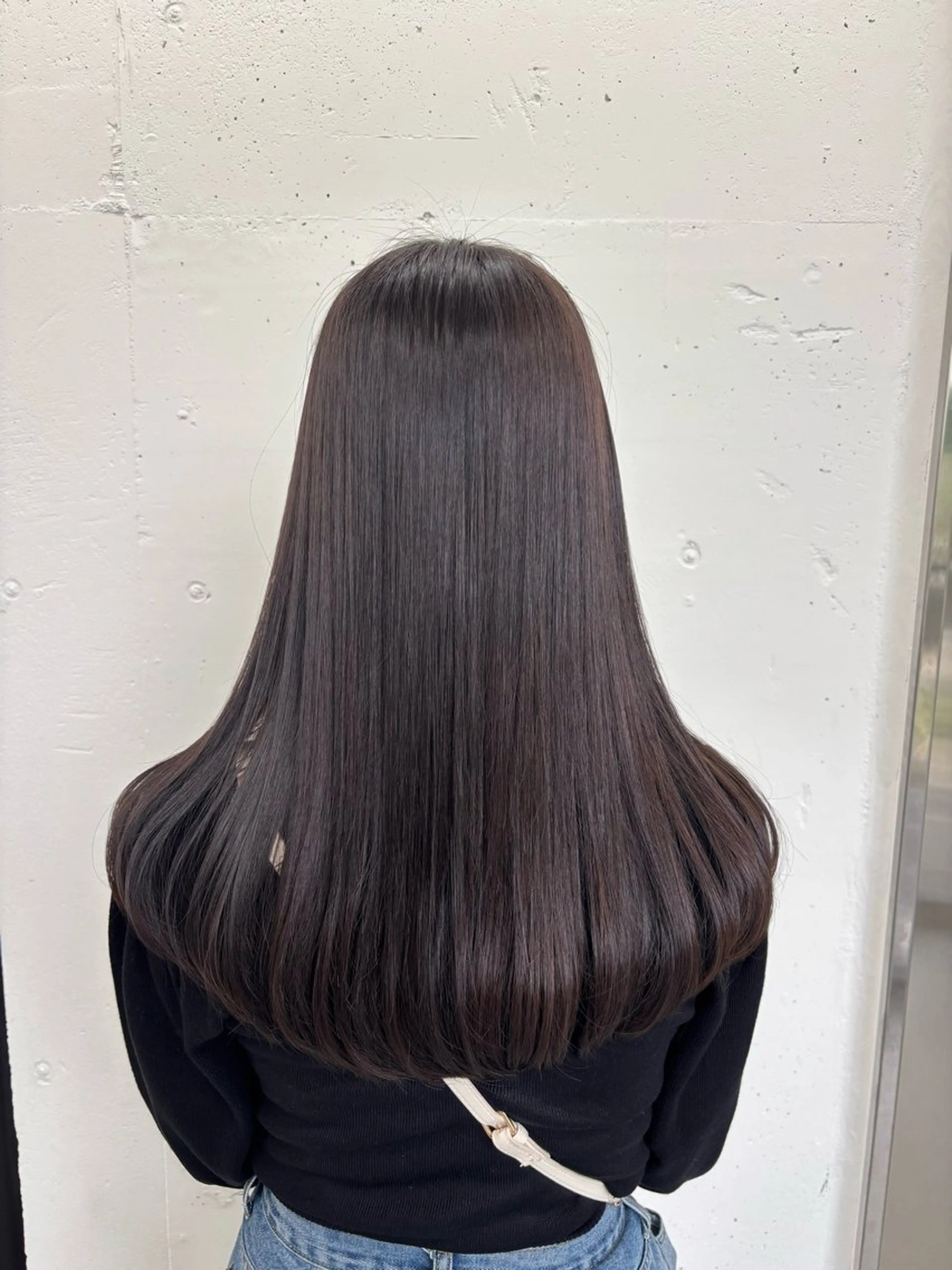 ロング カラー ブラウンカラー ココアブラウン ヘアカラー トリートメント 🌼あいり🌼 JILLSTUDIOのヘアスタイル