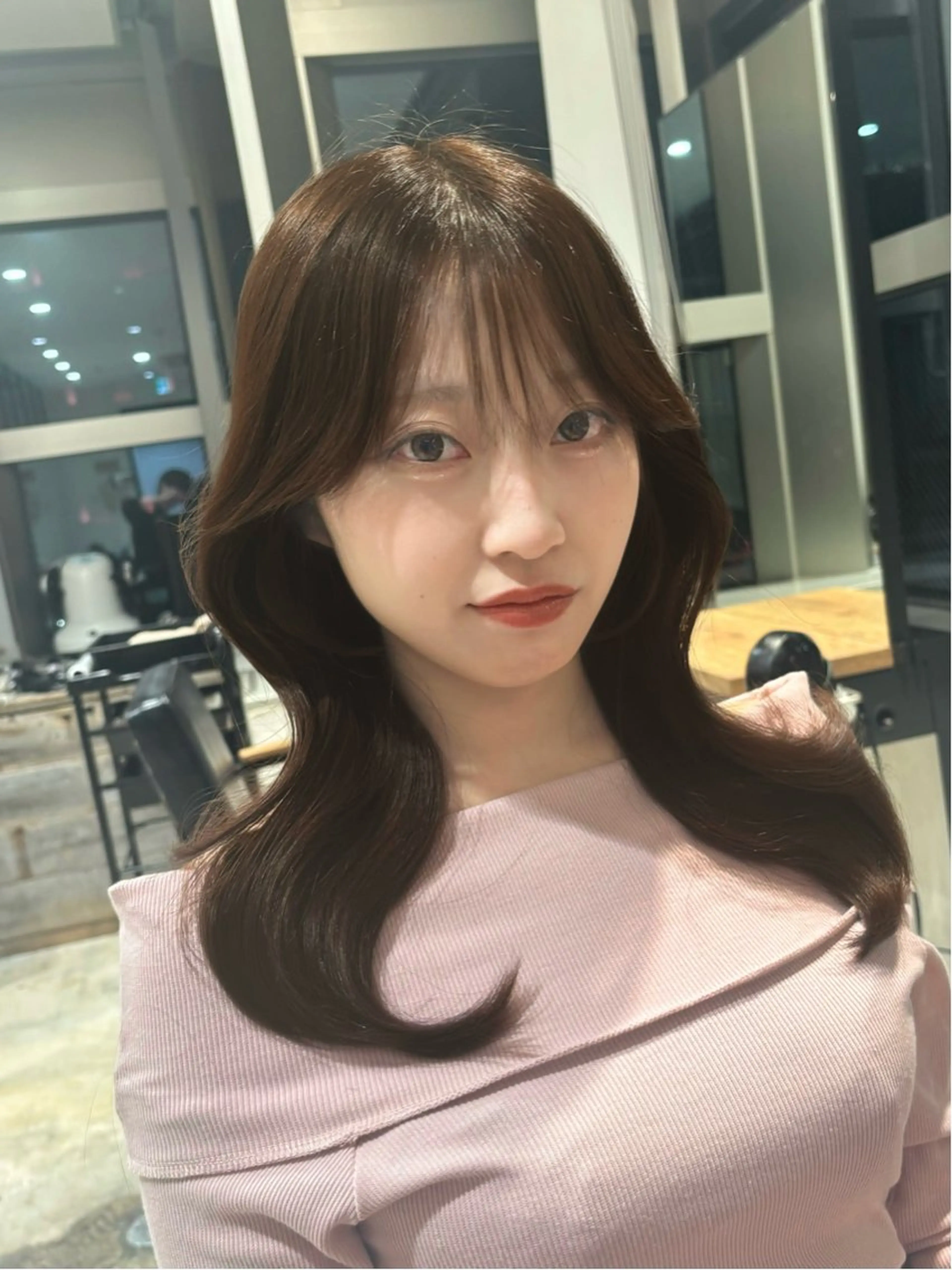 【トリートメントなし】カット＆コテ巻き仕上げ💖巻き方レクチャーします！の写真