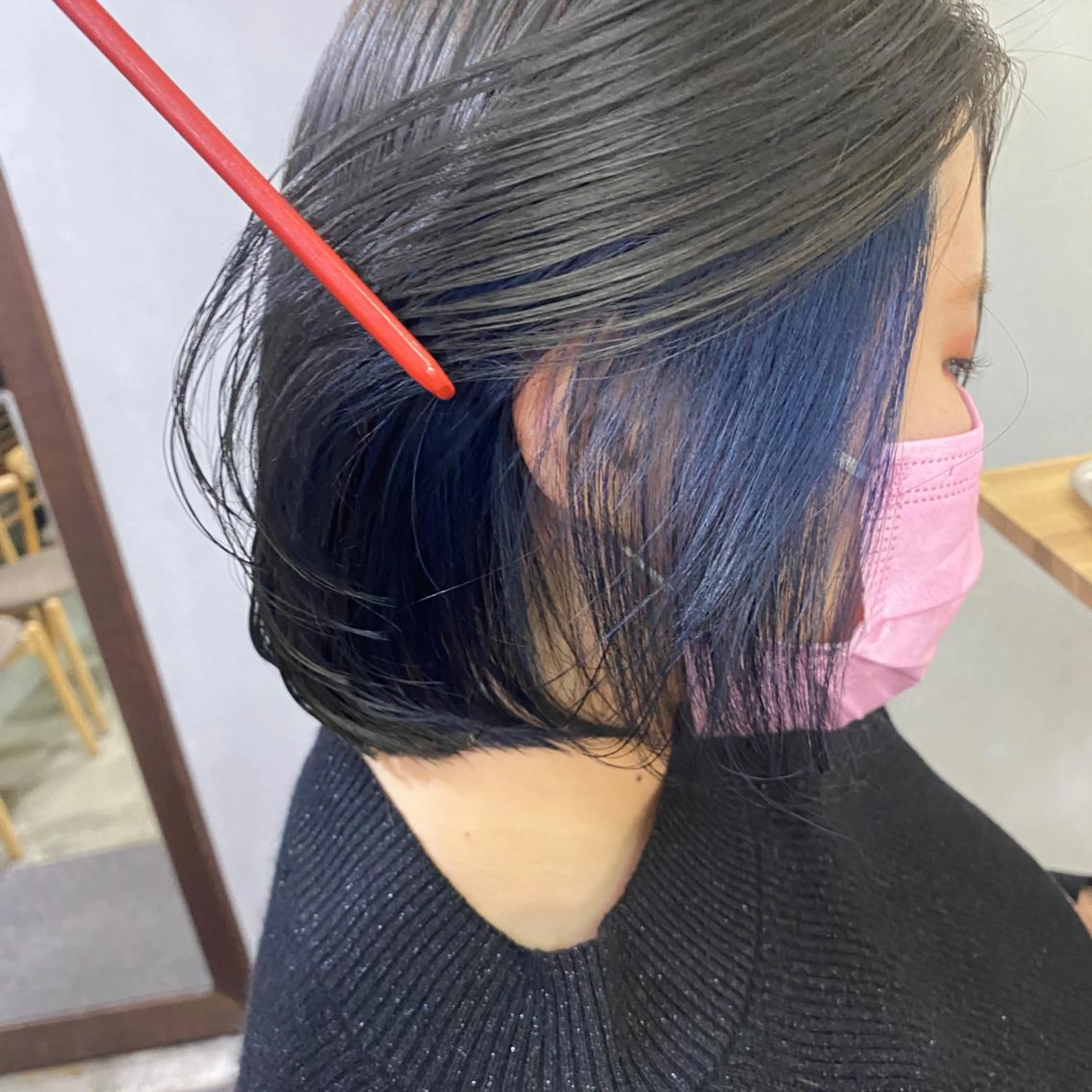 ショート カラー 舟橋 りんかのヘアスタイル